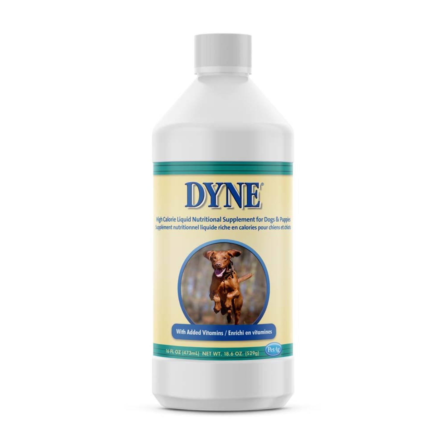 Petag Dyne High Calorie Liquid Nutritional Supplement For Dogs And Puppies, 16-Oz Bottle