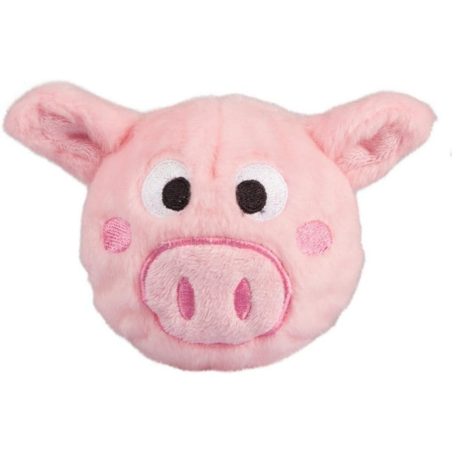 Fabdog Faball Plush Squeaky Ball Dog Toy, 3