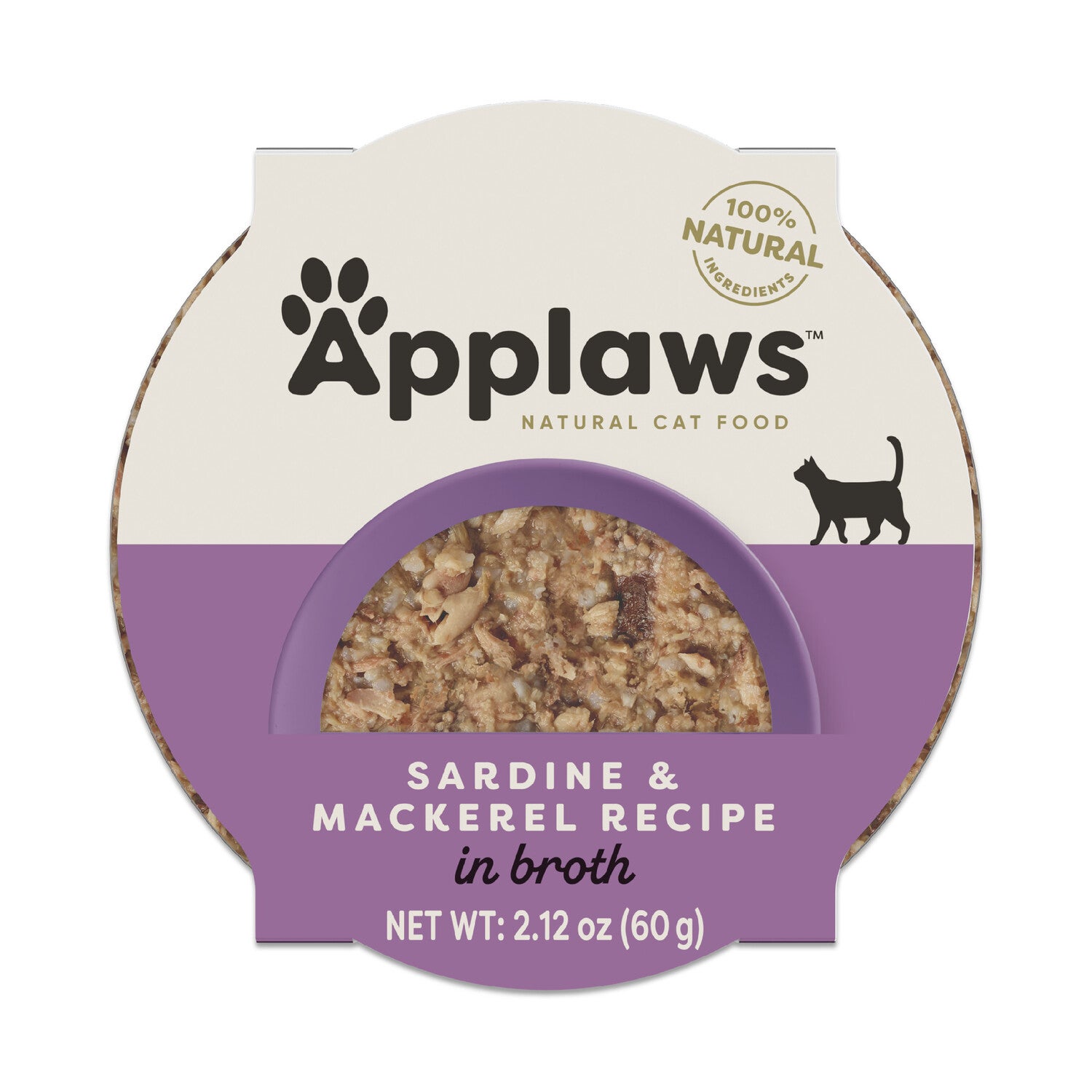 Applaws™ Cat Pot Sardine With Mackerel, 2.12 Oz Pack Of 10