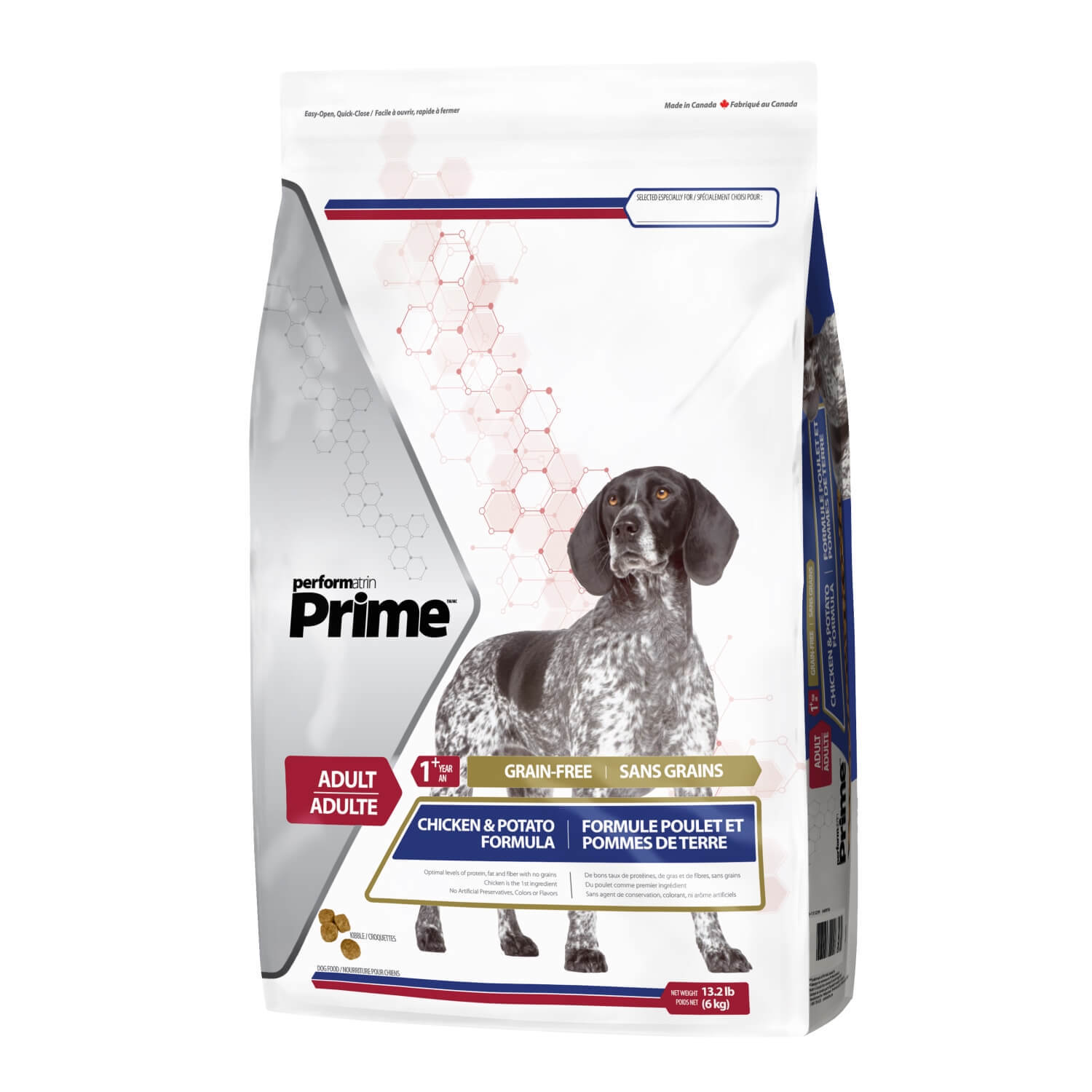 Performatrin Prime Adult Grain-Free Chicken & Potato Formula Dry Dog Food, 13.2-Lb Bag