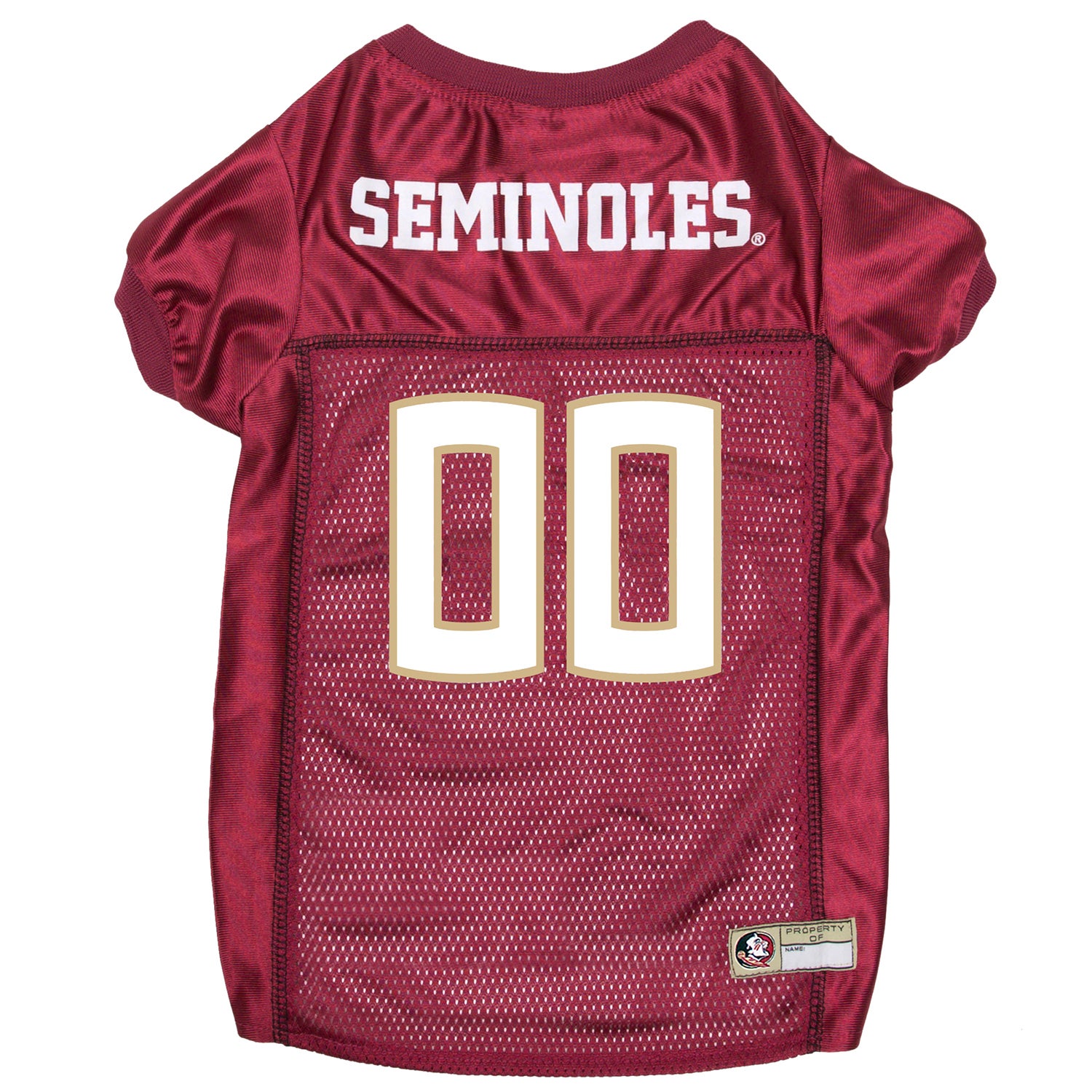 Pets First Florida State University Seminoles Mesh Dog Jersey, Small