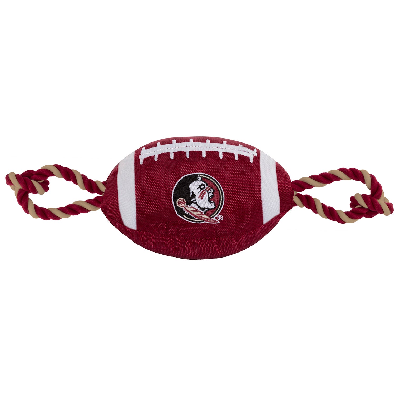 Pets First Ncaa Florida State Seminoles Football Plush Tug Dog Toy, 17