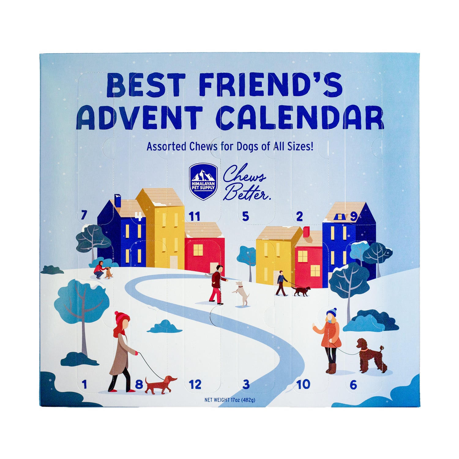 Himalayan 12 Days Of Chews Dog Treat Advent Calendar