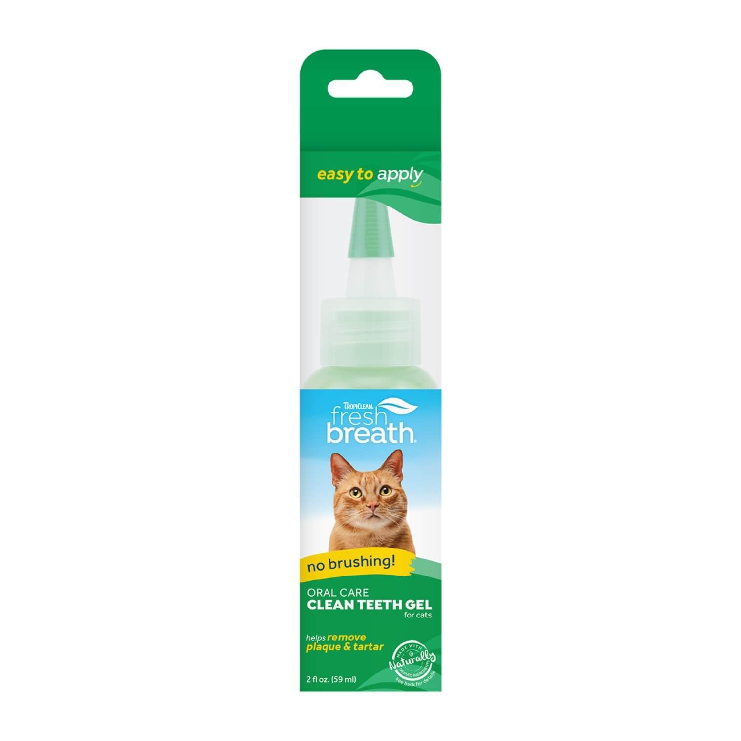 Tropiclean Fresh Breath Clean Teeth Oral Care Gel For Cats