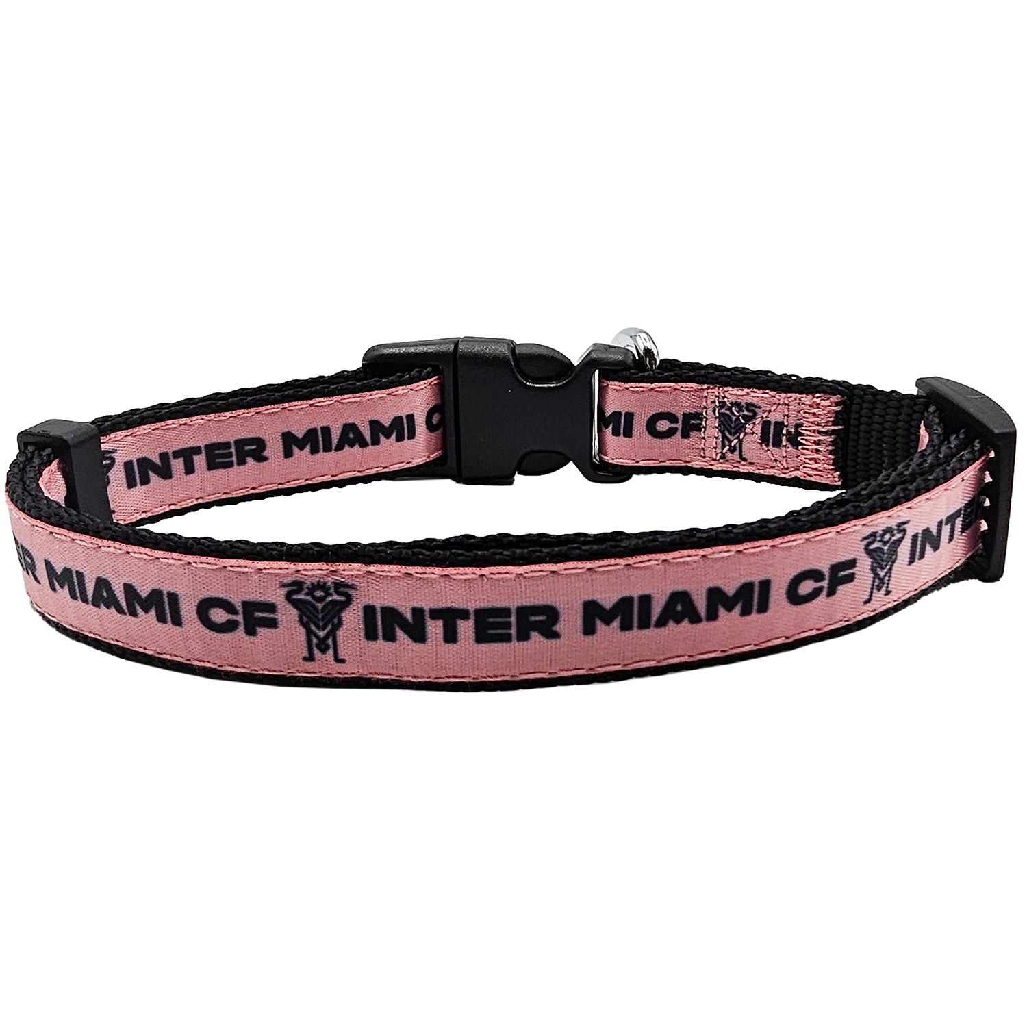 Pets First Inter Miami Soccer Satin Dog Collar, Small