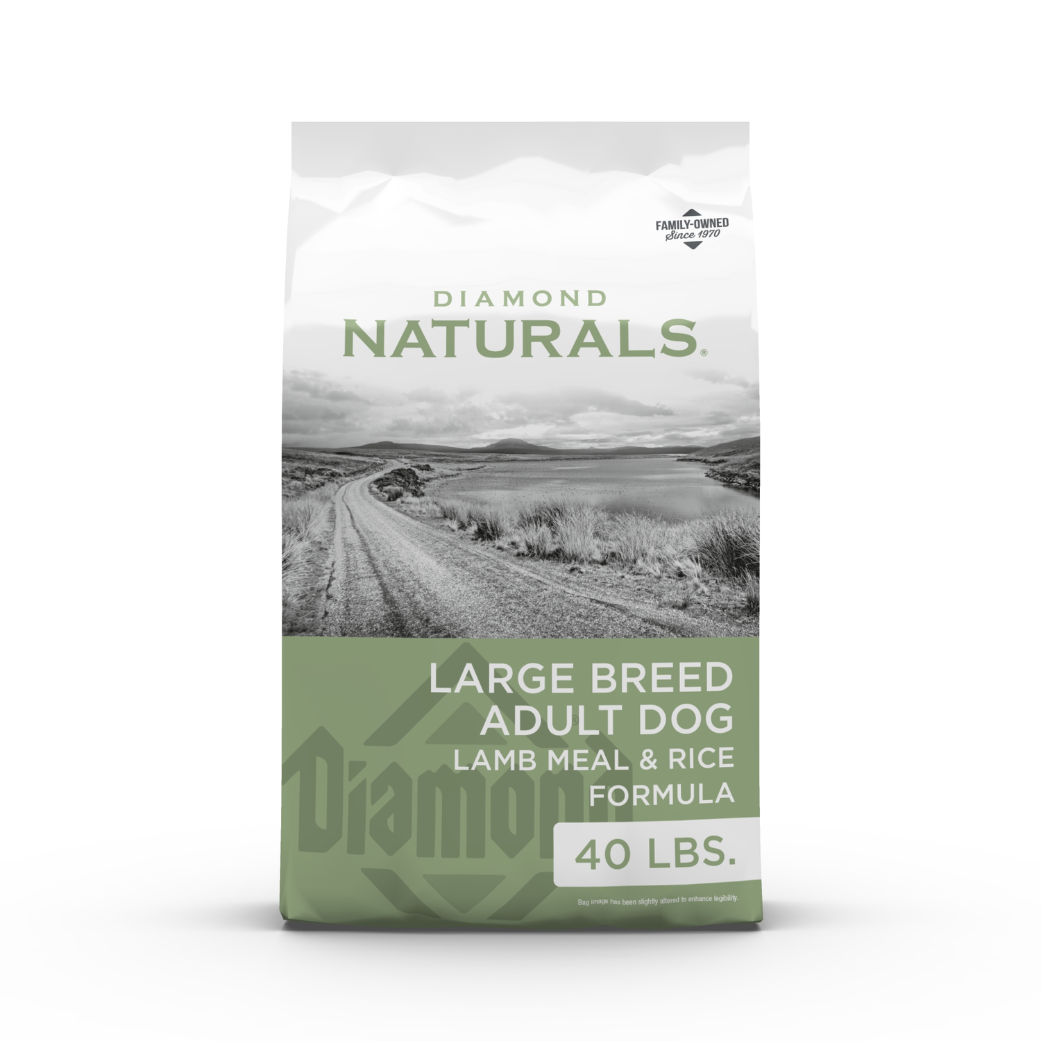 Diamond Naturals Large Breed Adult Lamb & Rice Formula Dry Dog Food, 40-Lb Bag