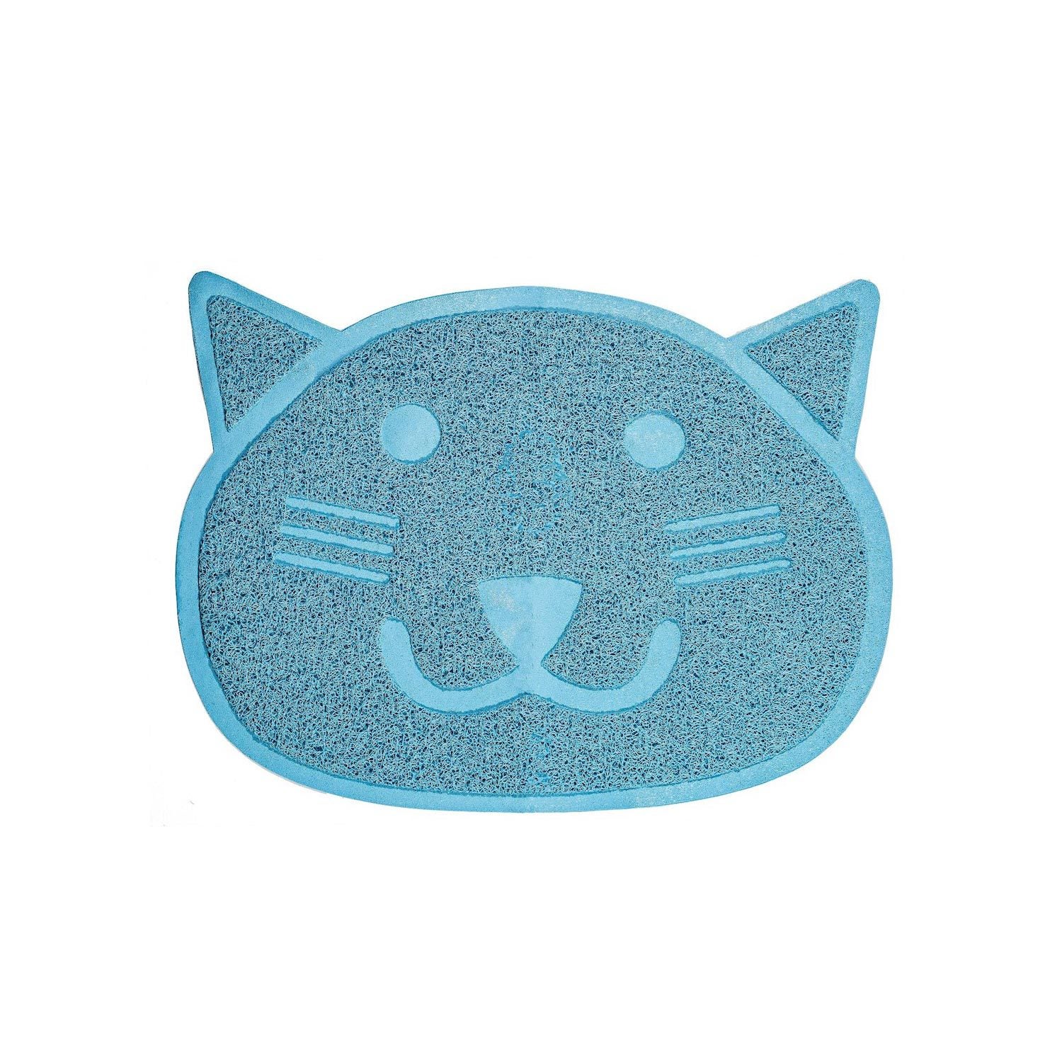 Fresh Step Blue Cat Shaped Litter Trapper Keeper Mat