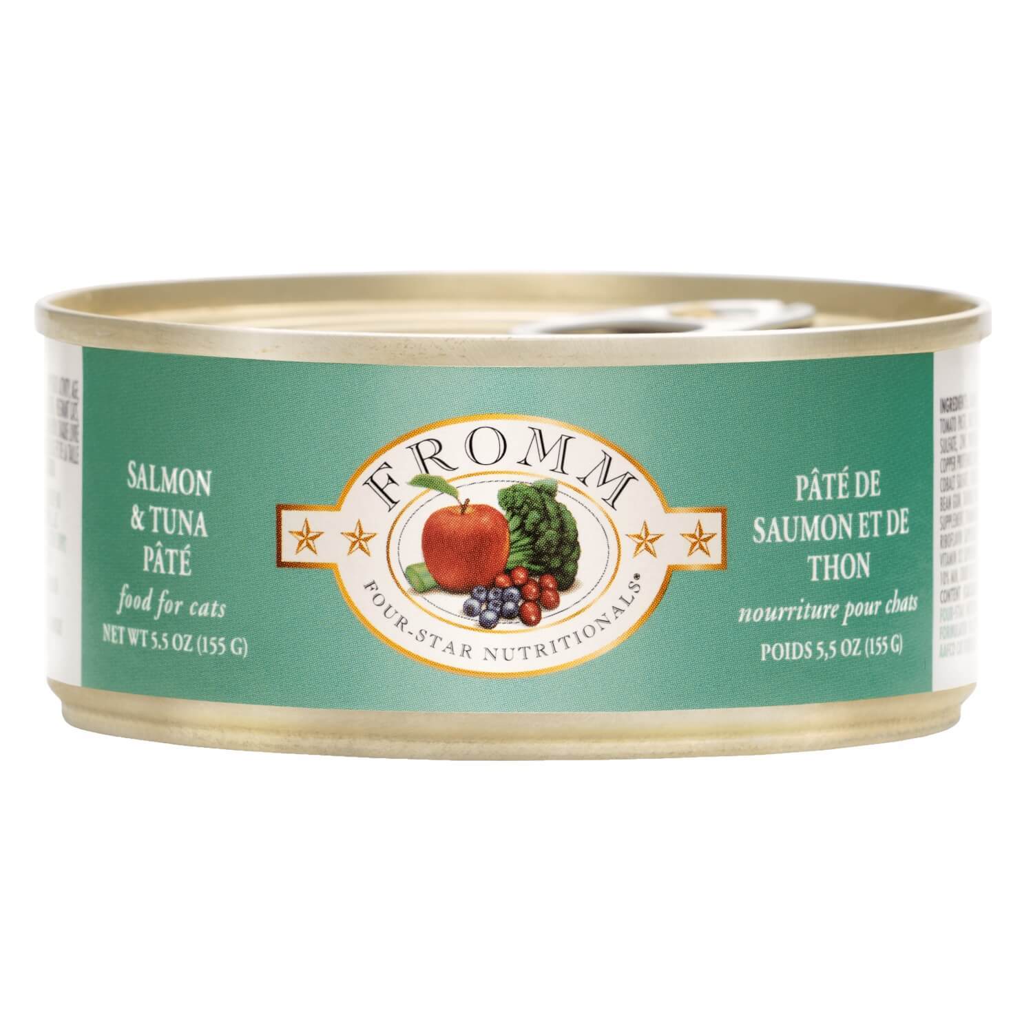 Fromm Four-Star Salmon & Tuna Pâté Food For Cats 5.5 Oz