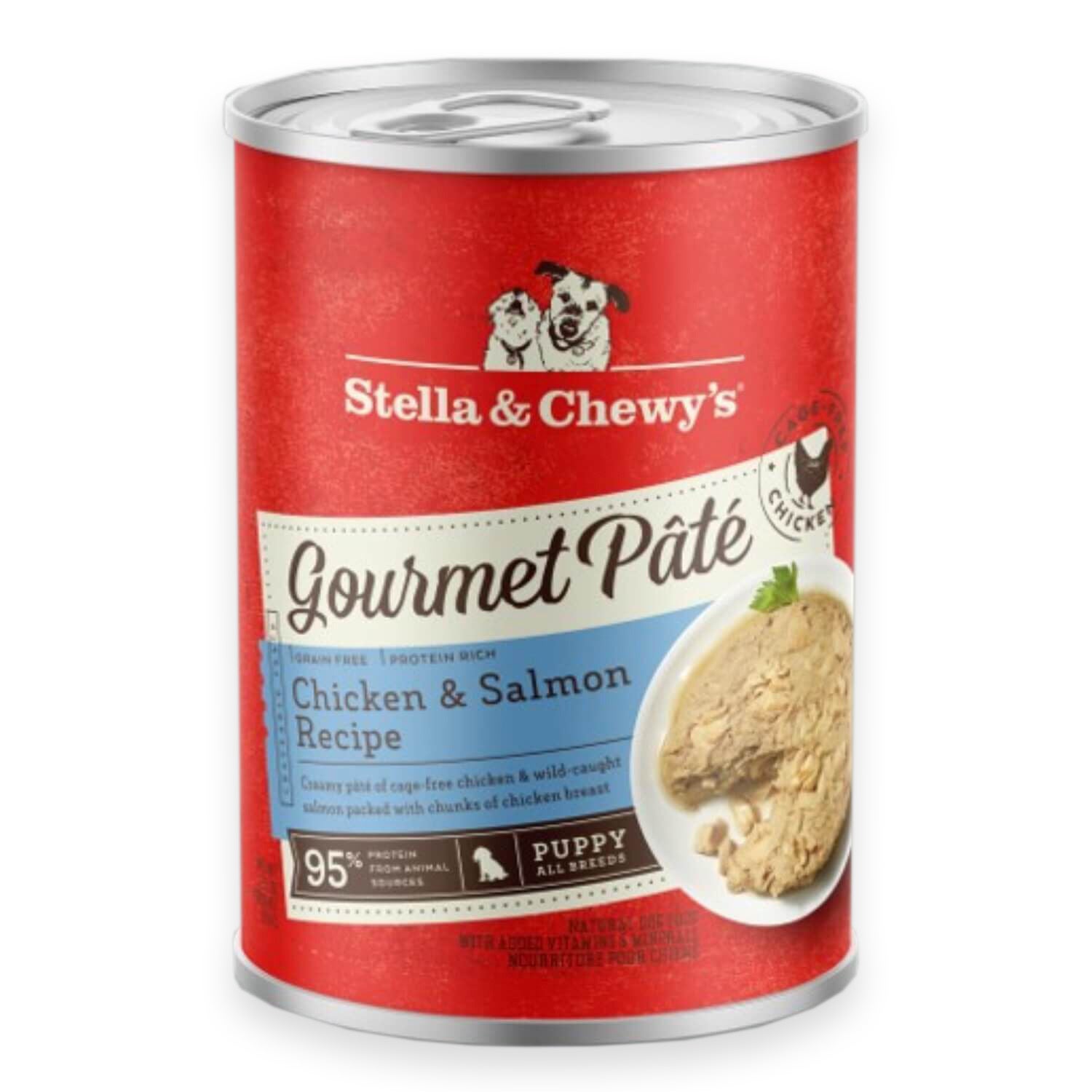 Stella & Chewy's Dog Gourmet Pâté Puppy Chicken & Salmon Recipe Wet Dog Food