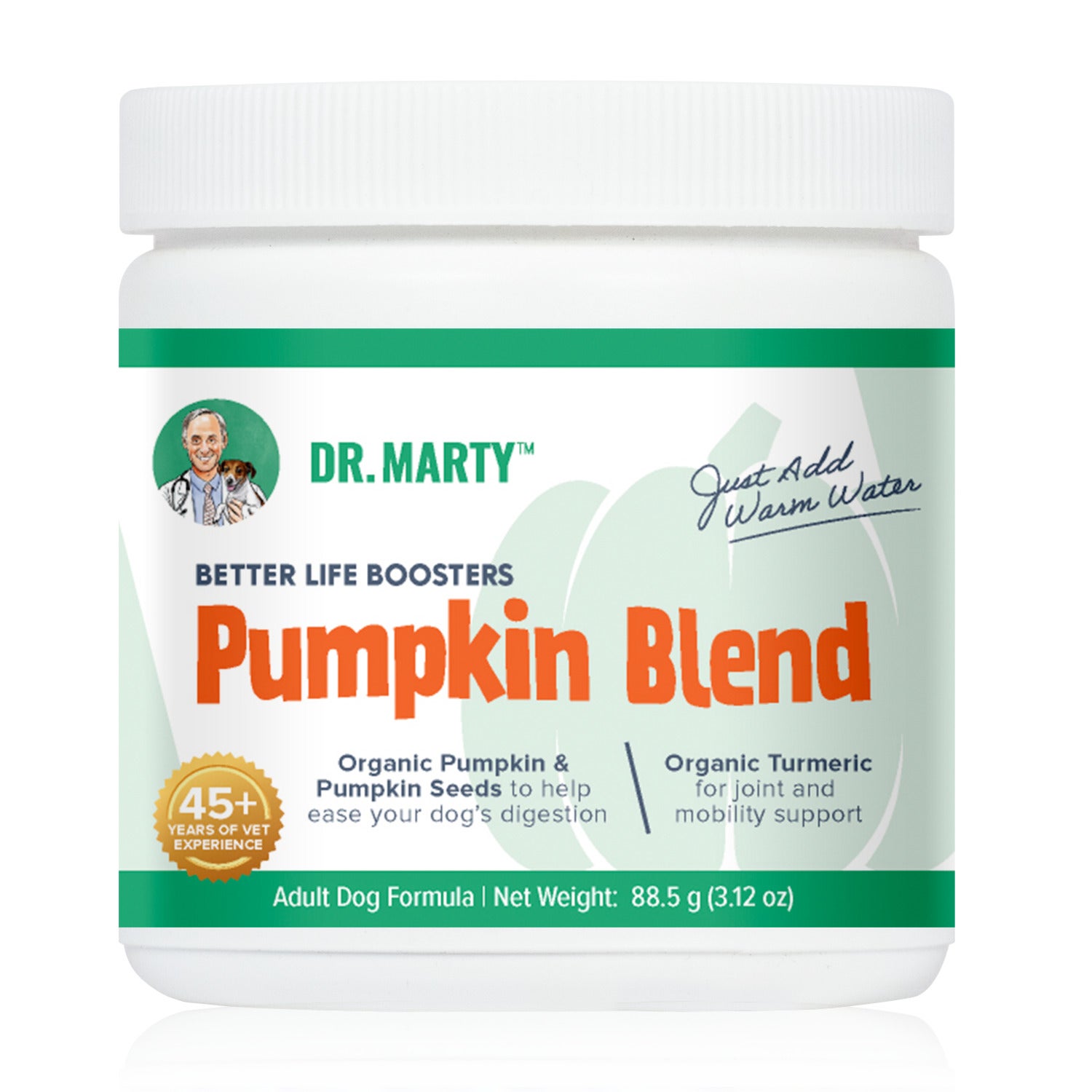 Dr. Marty Better Life Boosters Pumpkin Blend Dog Supplement