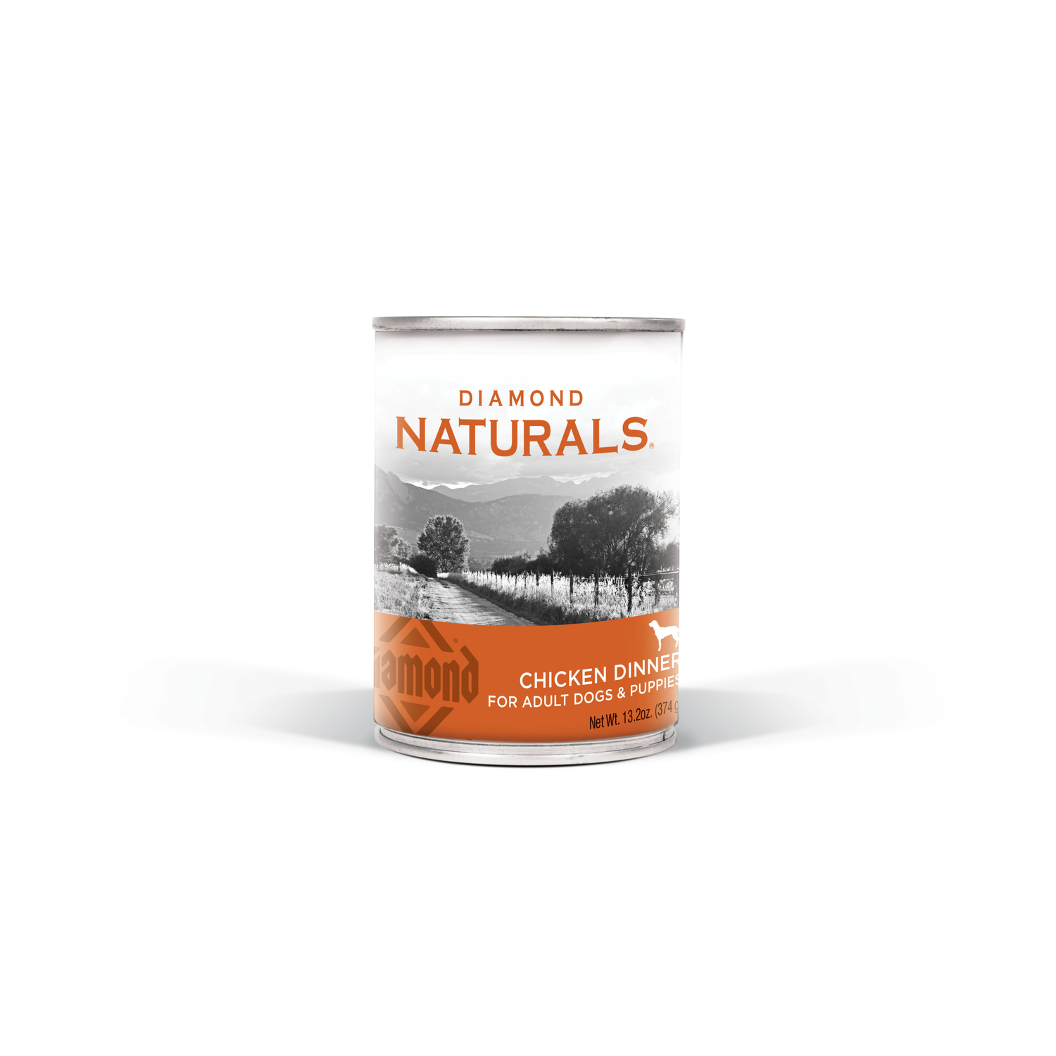 Diamond Naturals Chicken Dinner For Adult Dogs & Puppies Wet Dog Food, 13.2-Oz Can Pack Of 12