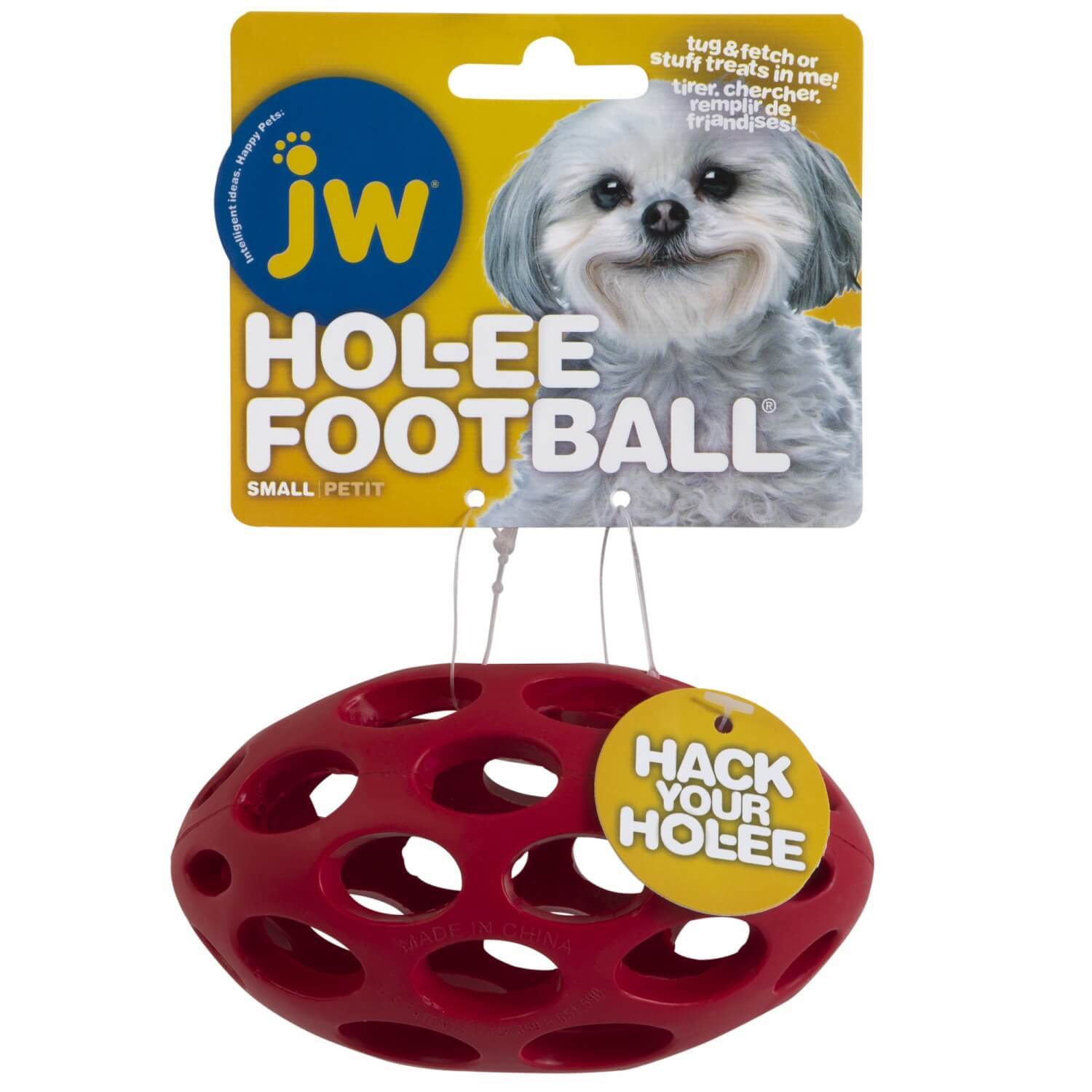 Jw Pet Hol-Ee Footbal Dog Toy