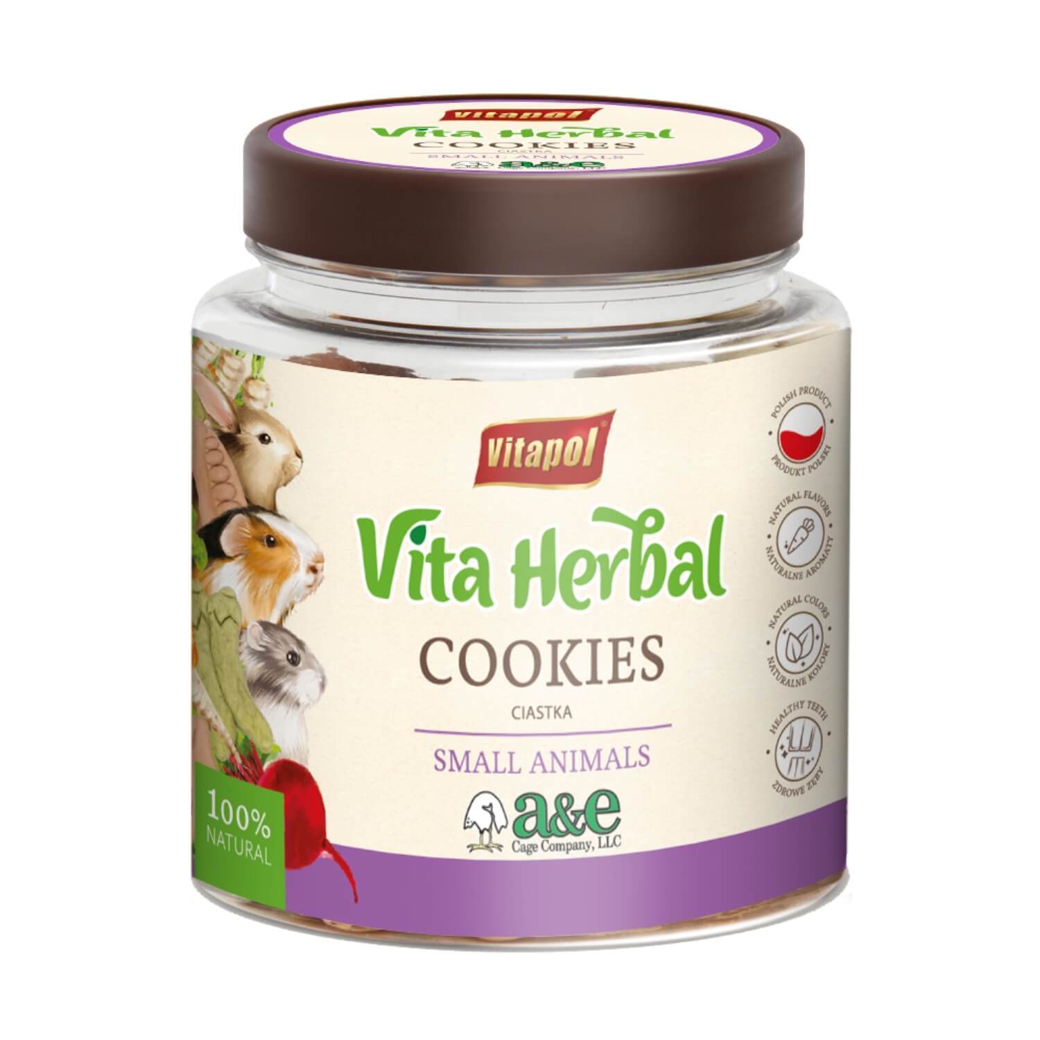 A&E Cage Vitapol Vita Herbal Small Animal Cookies