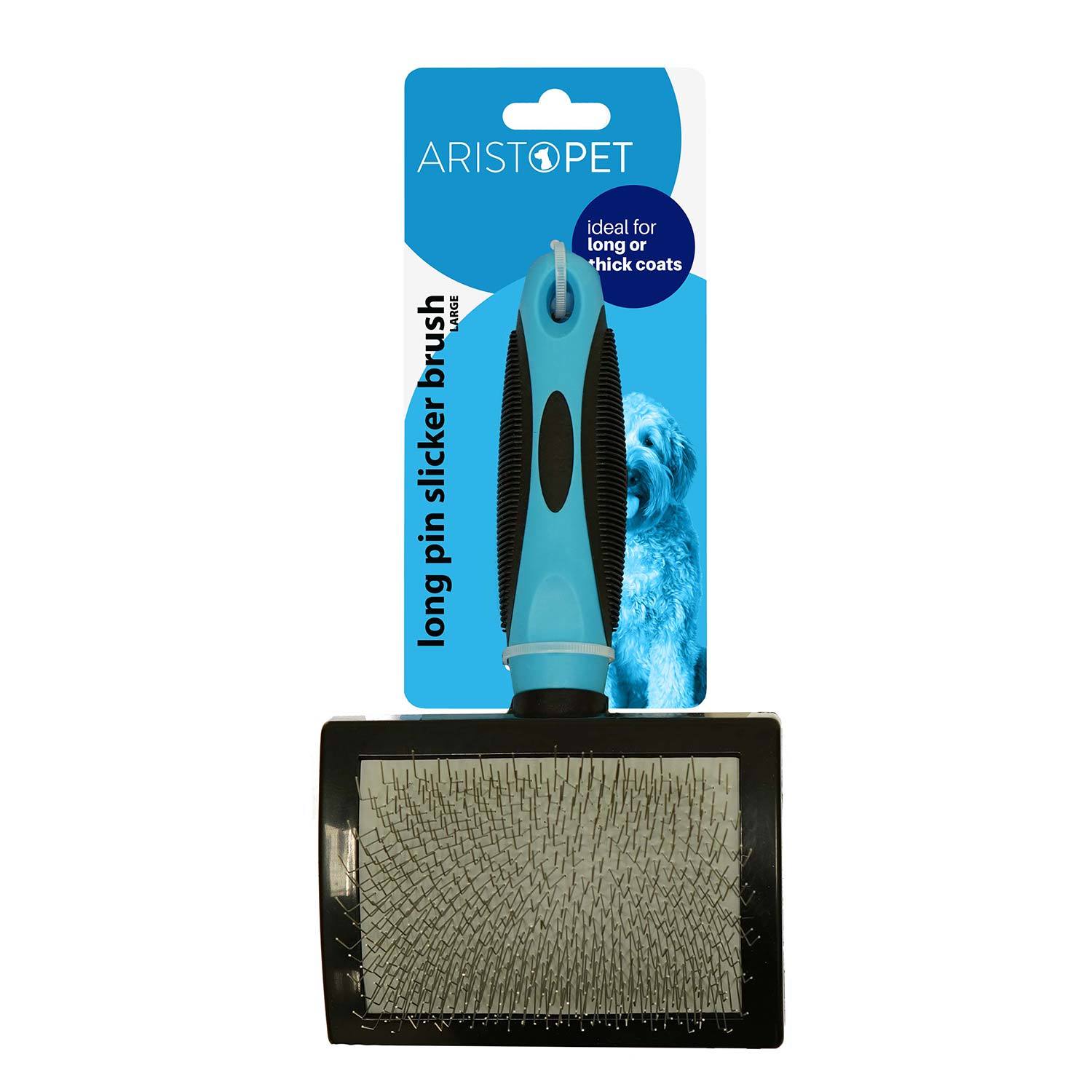 Aristopet Long Pin Slicker Brush For Dogs