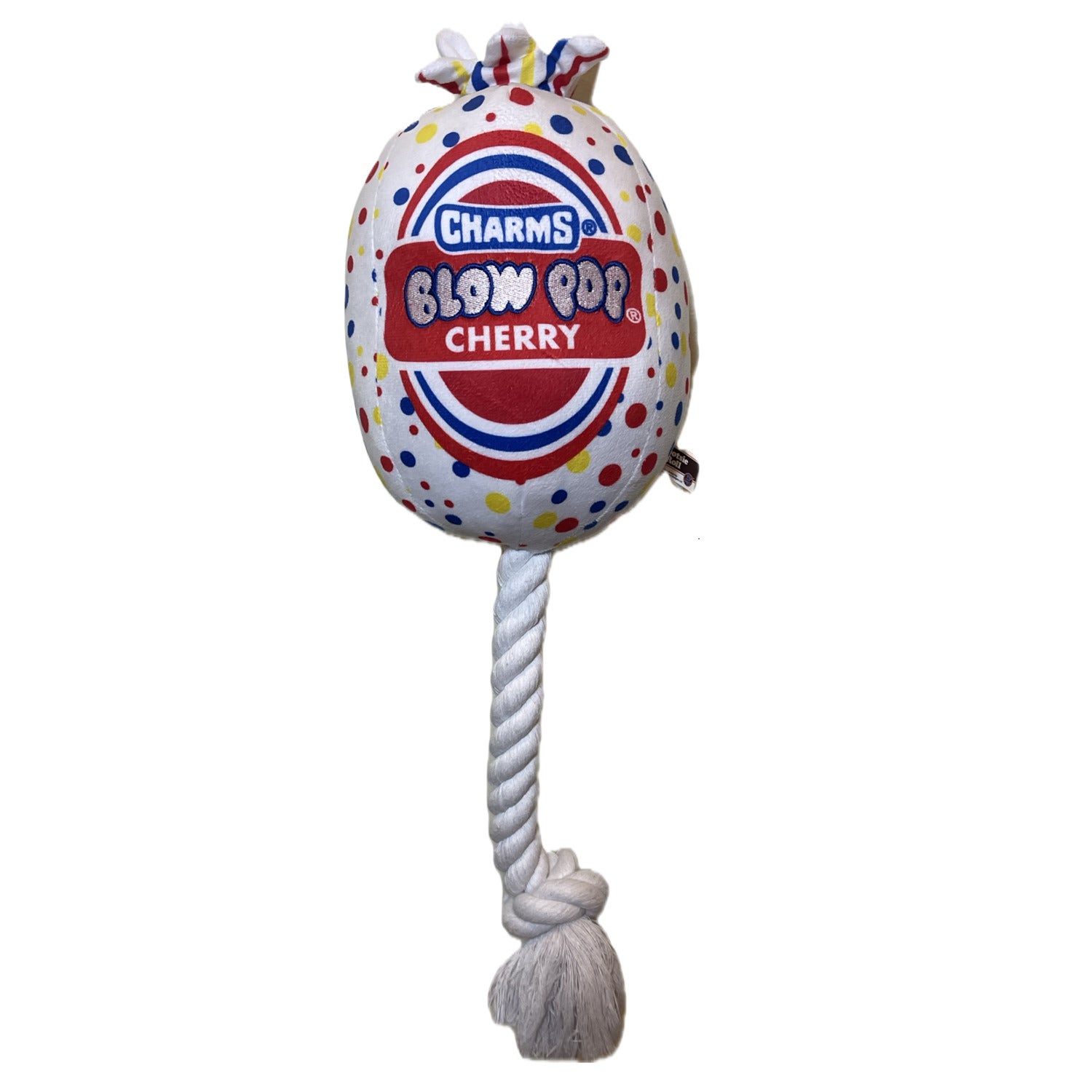 Tootsie Blow Pop Plush Rope & Tug Scented Dog Toy, 20