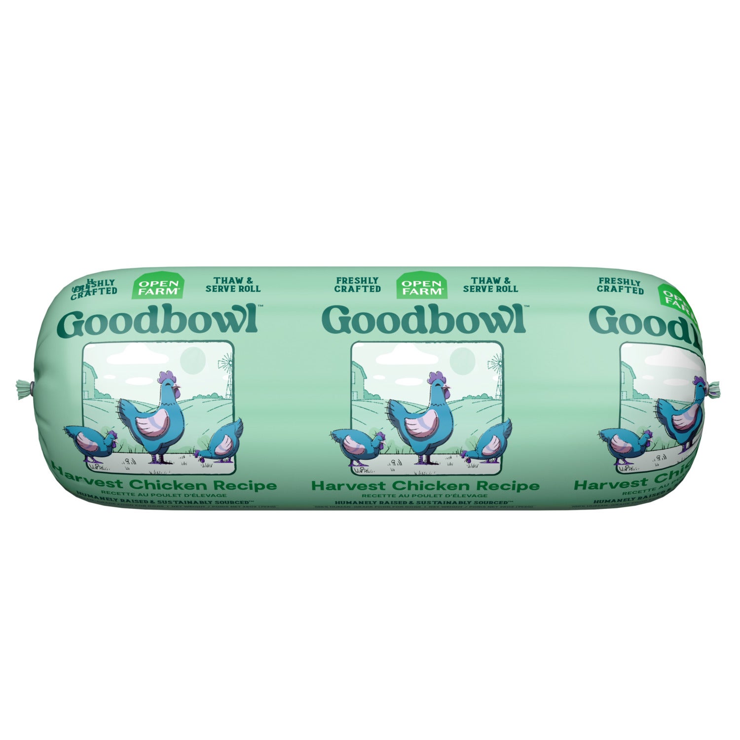 Open Farm Goodbowl Harvest Chicken Recipe Frozen Dog Food