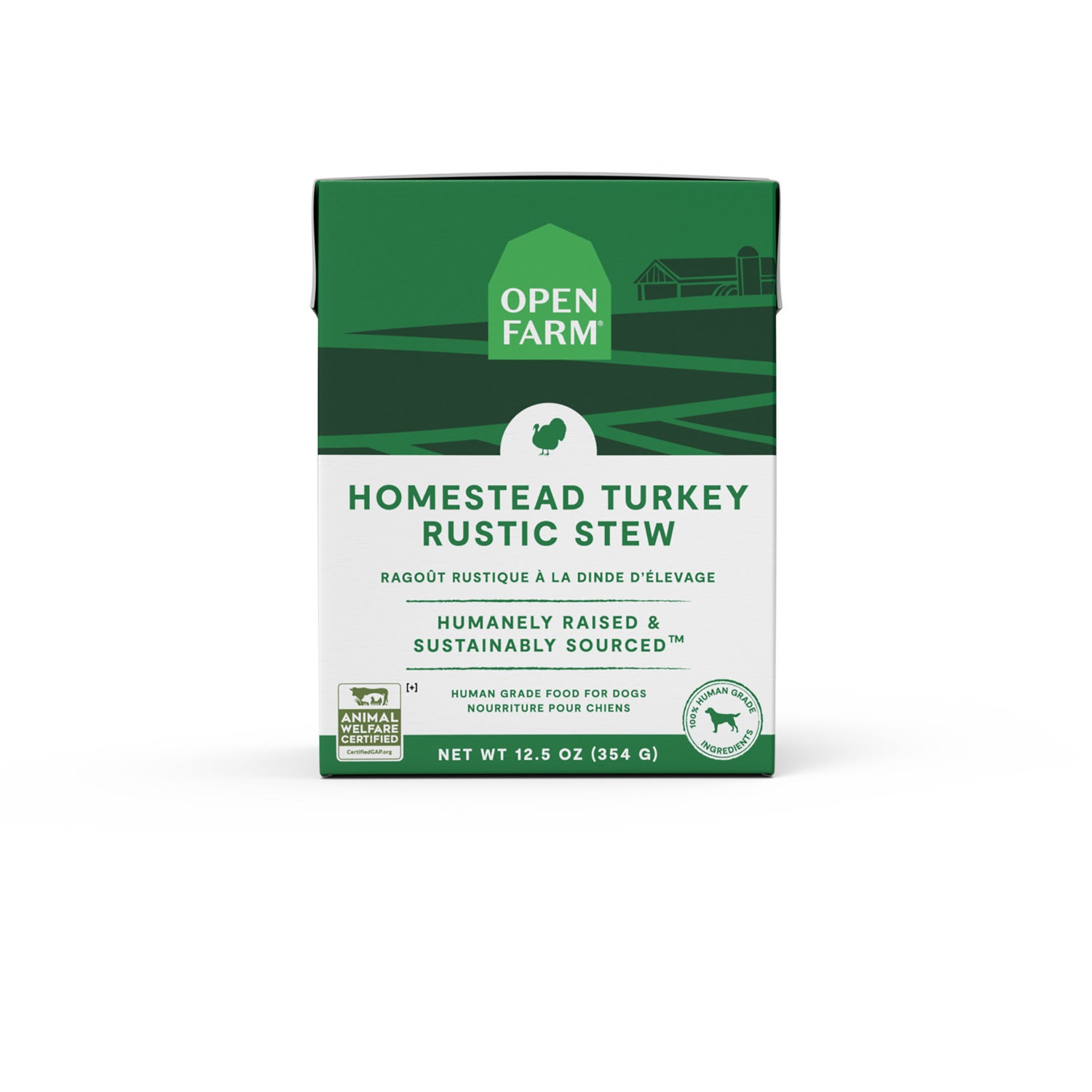 Open Farm Homestead Turkey Rustic Stew Wet Dog Food, 12.5Oz