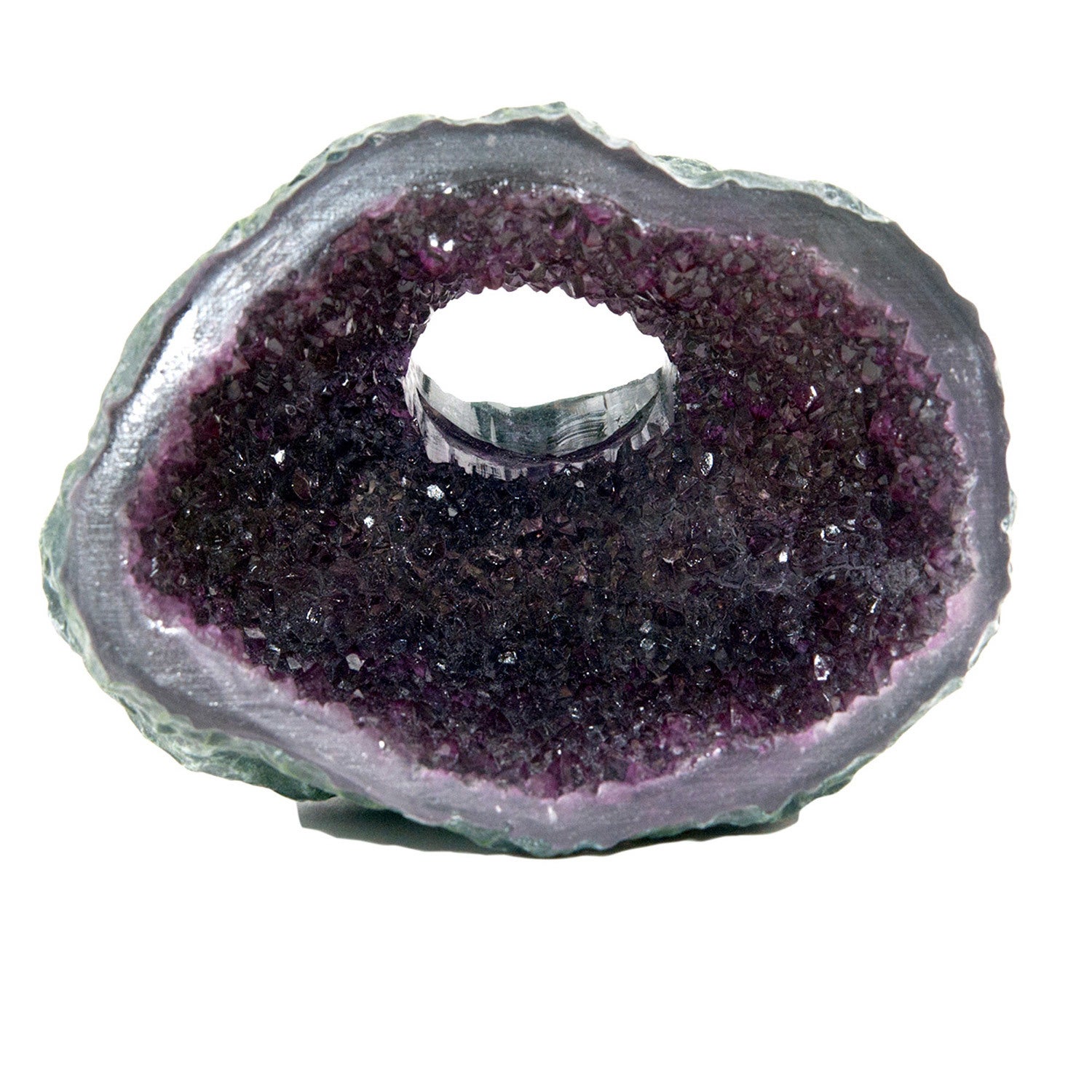 Penn-Plax Geode Amethyst Purple Aquarium Ornament