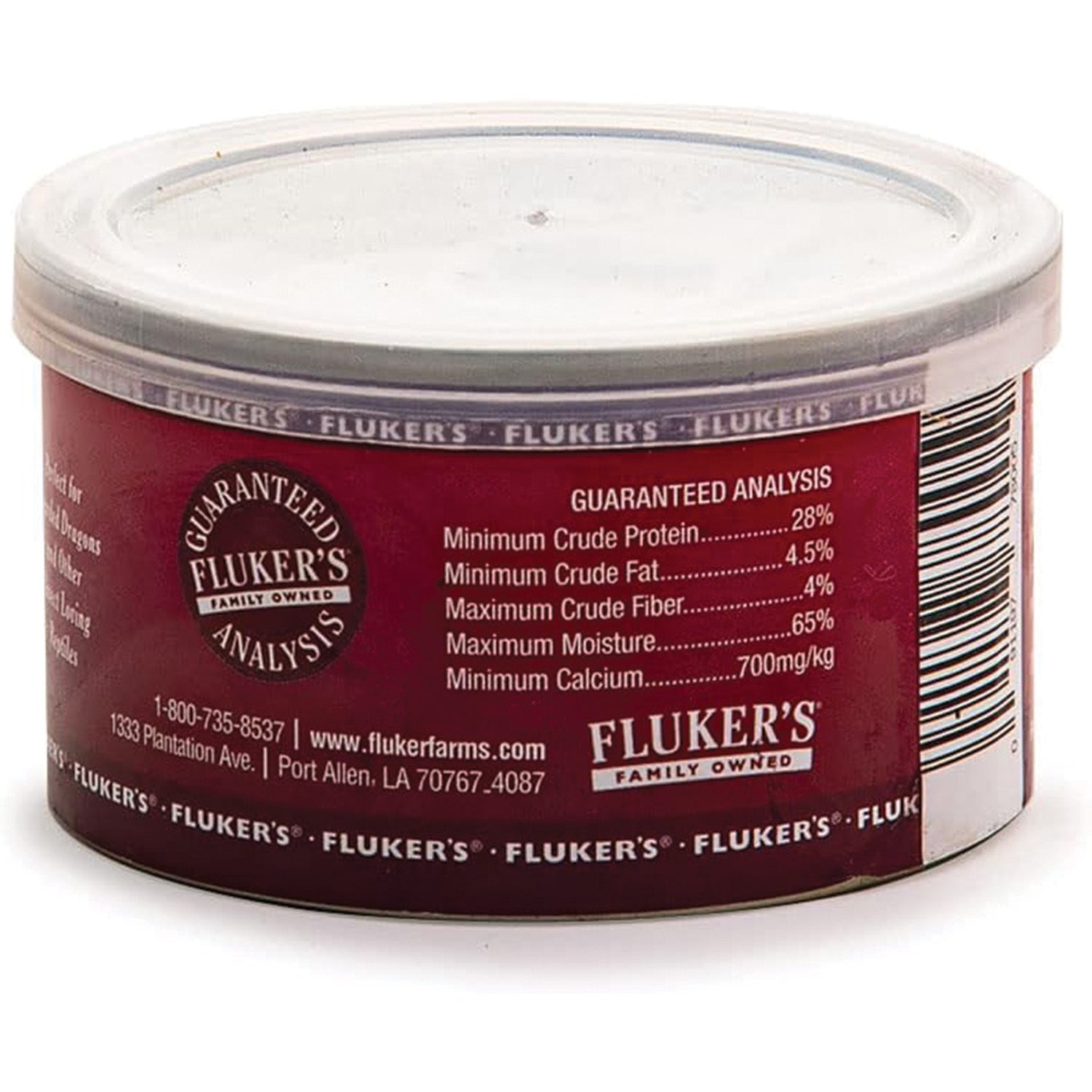 Fluker's Gourmet Canned Dubia Roaches Reptile Food