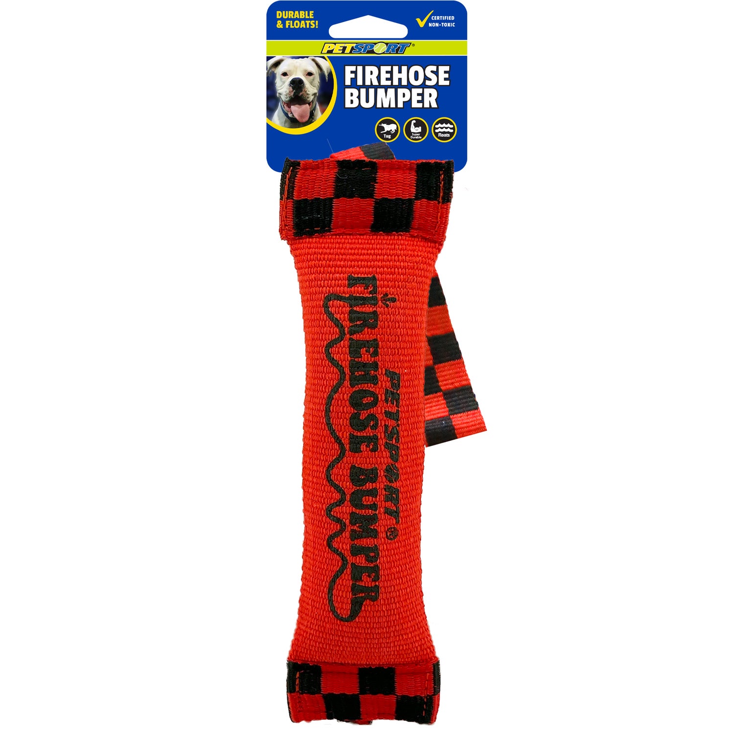 Petsport Firehose Super Durable Floating Bumper Dog Toy