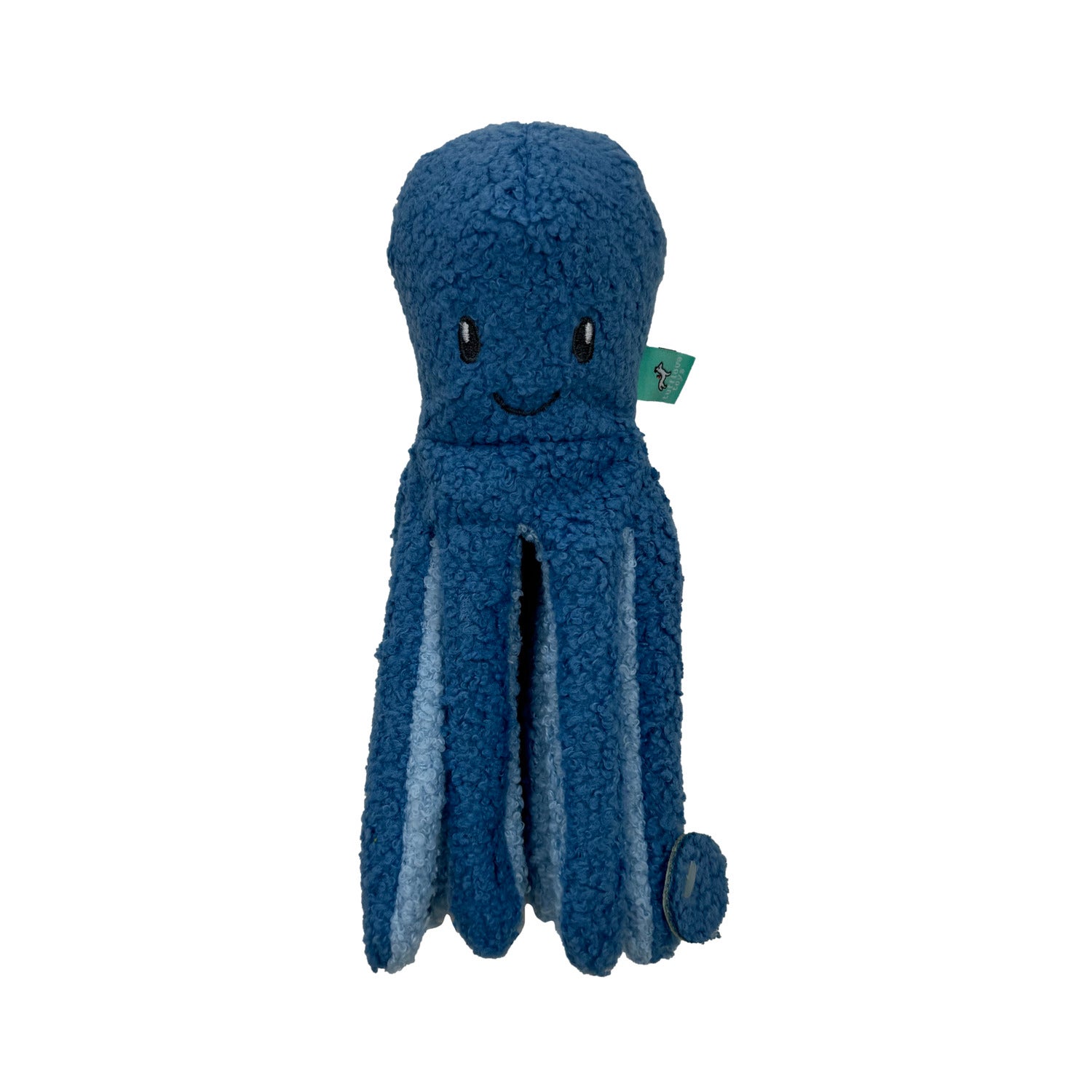 #Bff Tufflove Octopus Durable Plush Dog Toy, Blue, Small