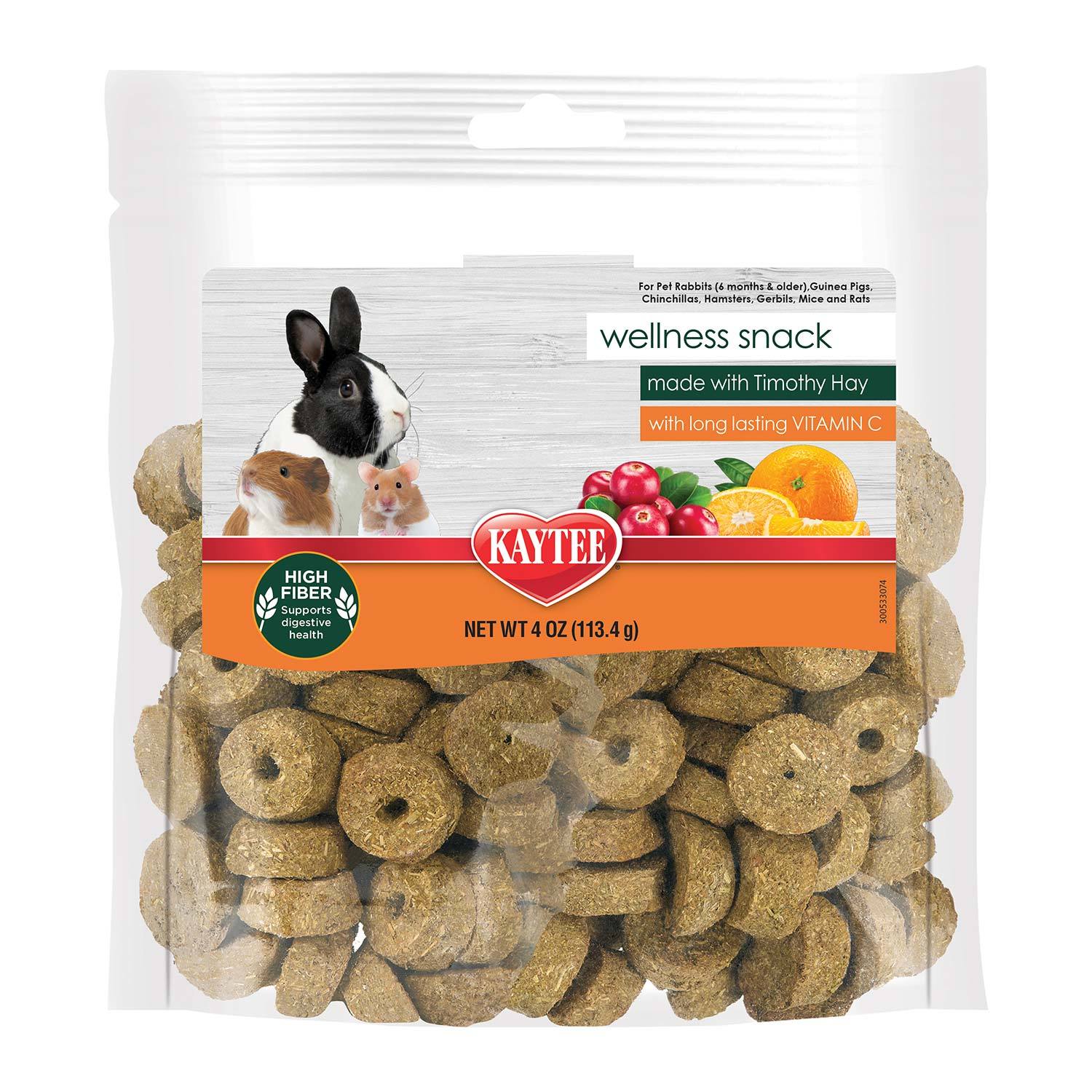 Kaytee Baked Wellness Snacks With Vitamin C Small Animal Treat