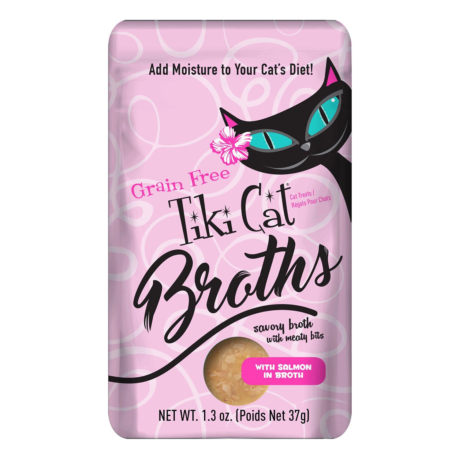 Tiki Cat Broths Grain Free Salmon In Savory Broth Wet Cat Food