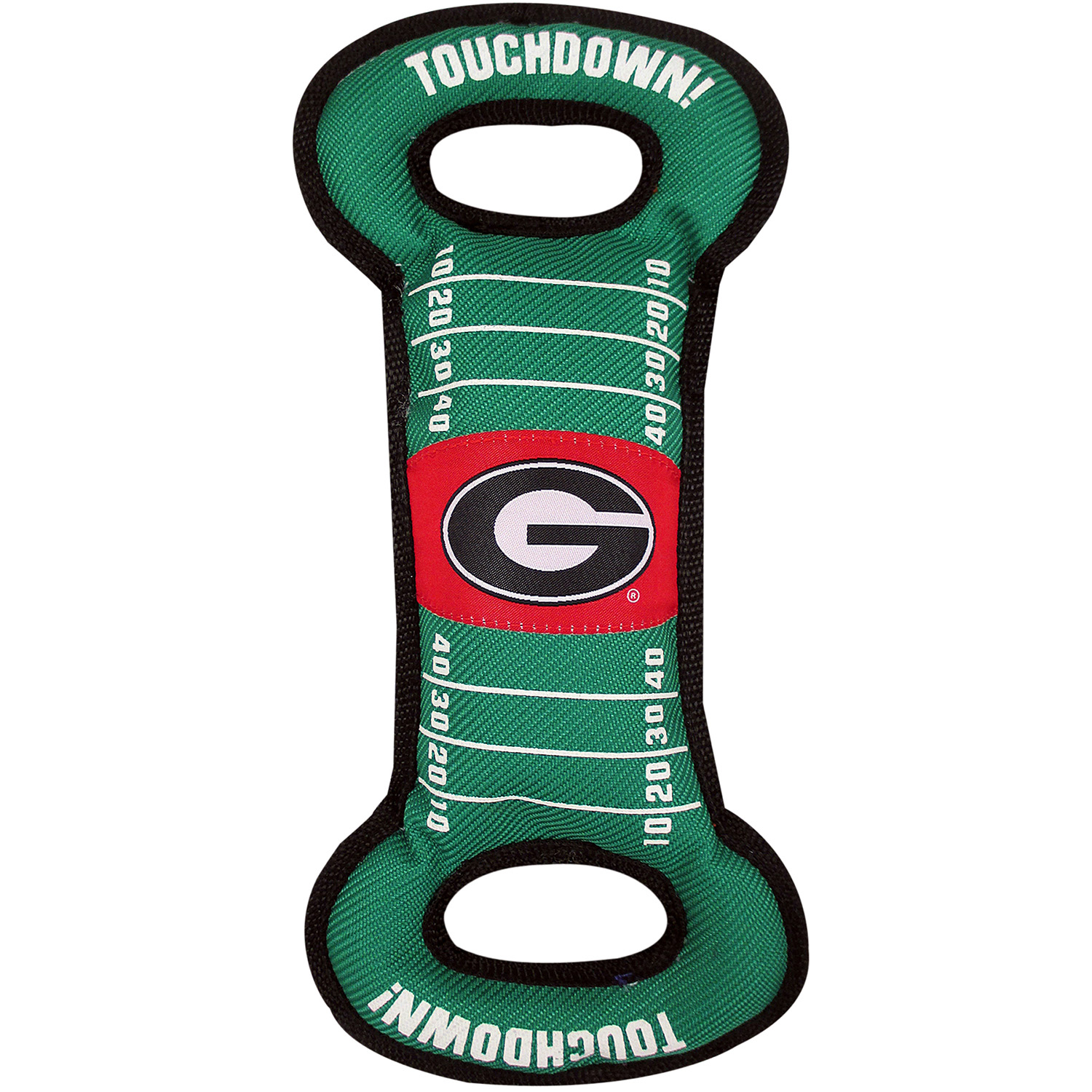 Pets First University Of Georgia Field Durable Dog Tug Toy, 13