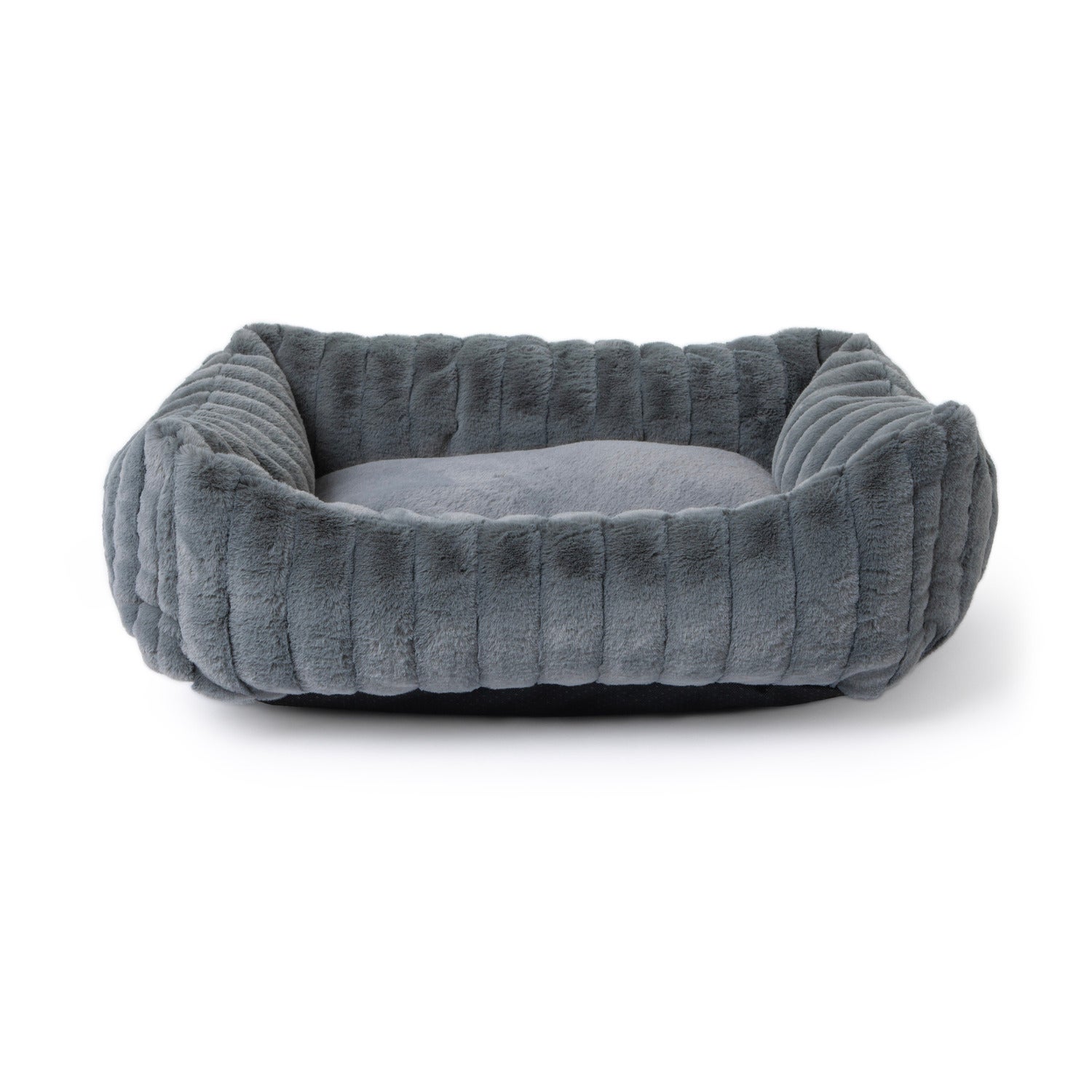 Petmate Lavender Infused Plush Cuddler Dog Bed, Assorted Colors, 26 X 22