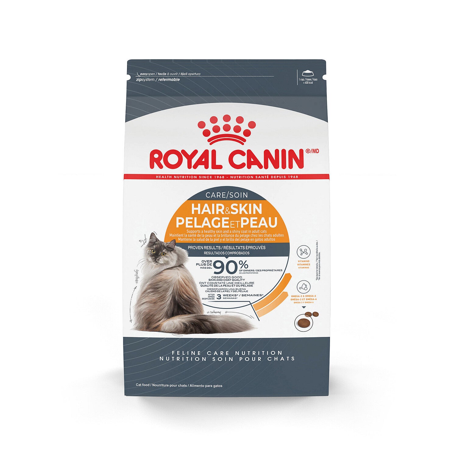 Royal Canin® Feline Care Nutrition™ Hair & Skin Care Dry Cat Food, 3 Lb