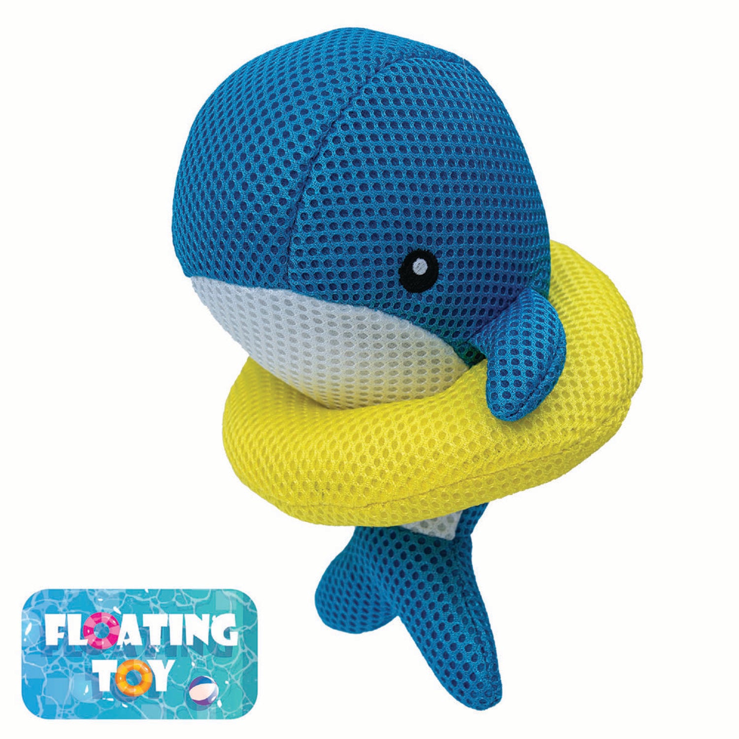 Territory Orca Floating Squeaky Dog Toy