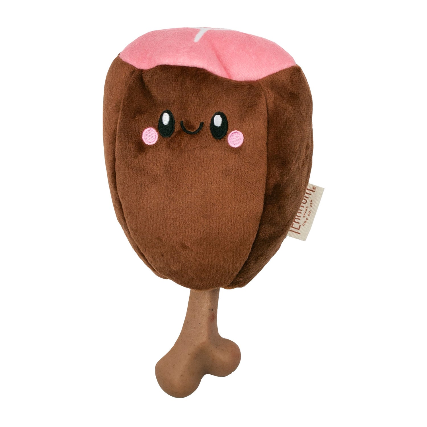 Territory Ham Bone 2-In-1 Squeak & Chew Scented Dog Toy, 8