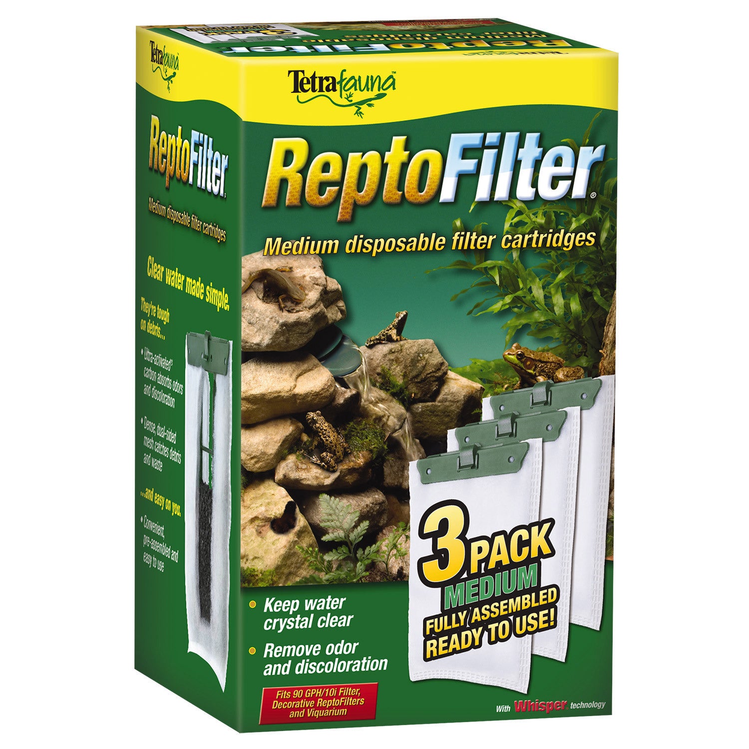 Tetra Tetrafauna Reptofilter Medium Disposable Filter Cartridges