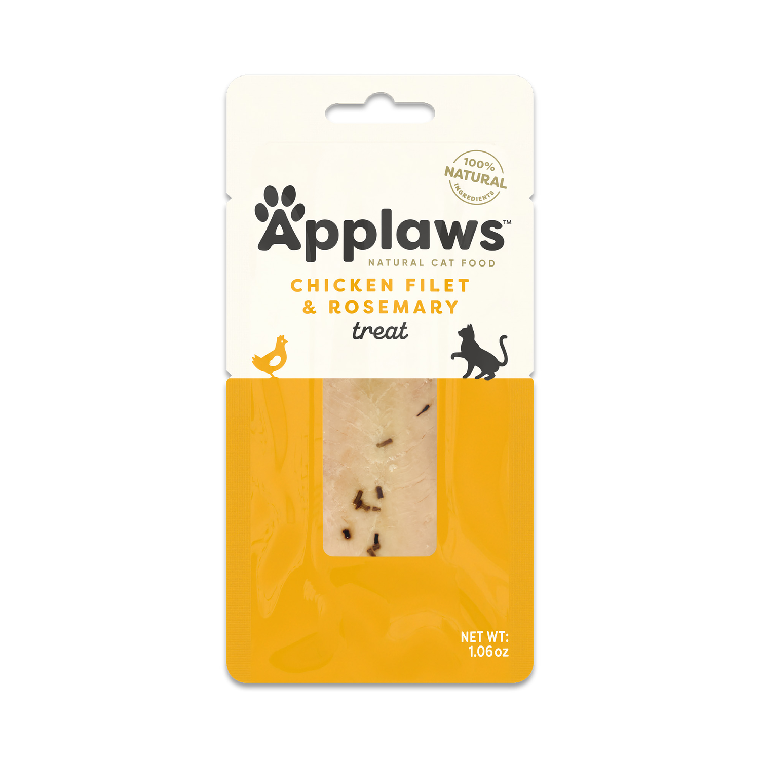 Applaws Chicken Filet & Rosemary Cat Treat, 1.06-Oz