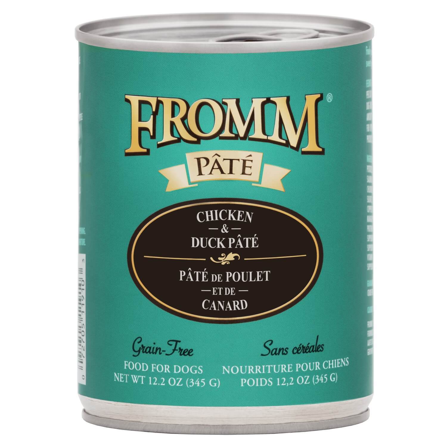 Fromm Pâté Chicken & Duck Pâté Food For Dogs 12.2 Oz