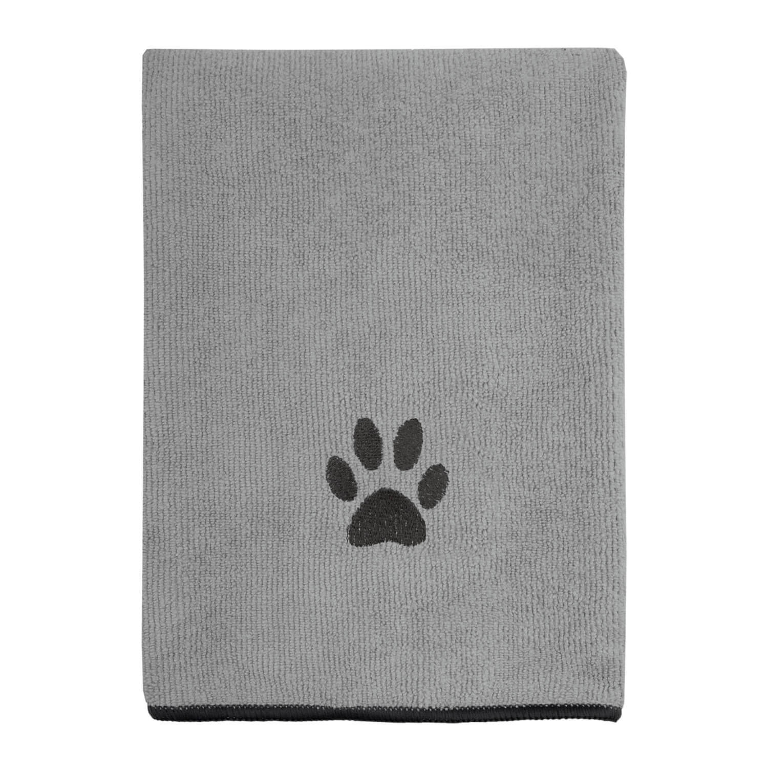 Unleashed Microfiber Pet Towel - Gray