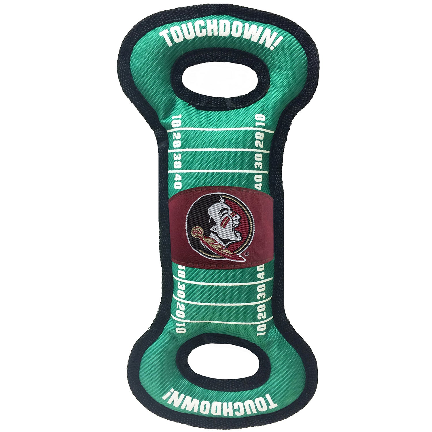 Pets First Ncaa Florida State Seminoles Football Field Squeaky Dog Toy, 13