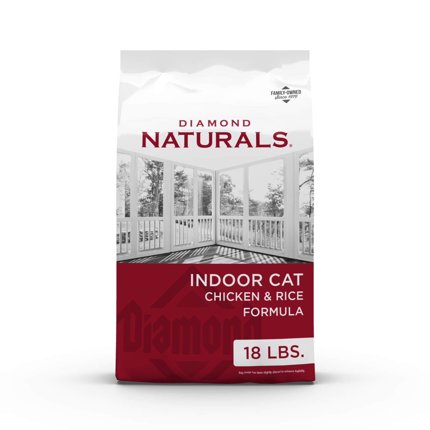Diamond Naturals Indoor Cat Chicken & Rice Formula Dry Cat Food, 18-Lb Bag