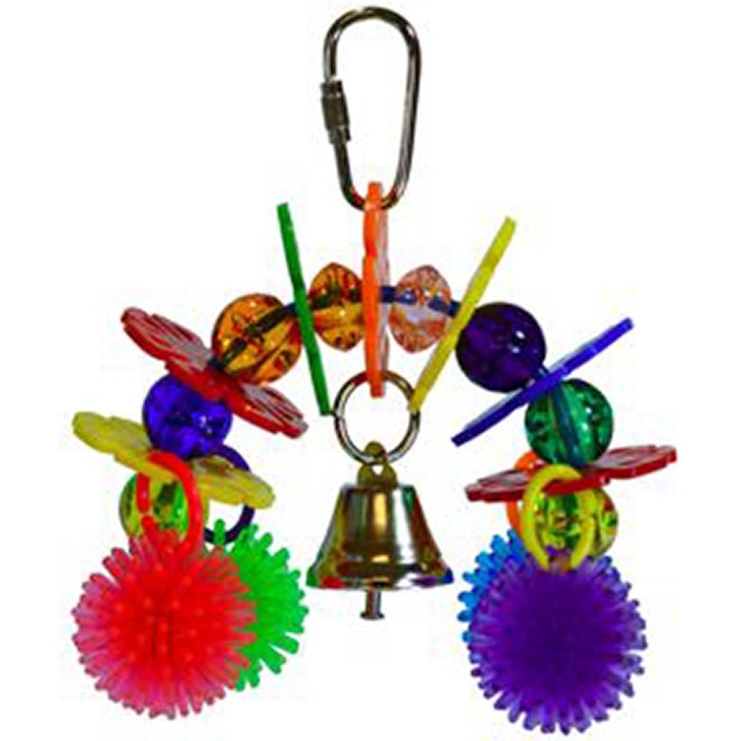 A&E Cage Happy Beaks Rainbow Bridge Bird Toy For Birds