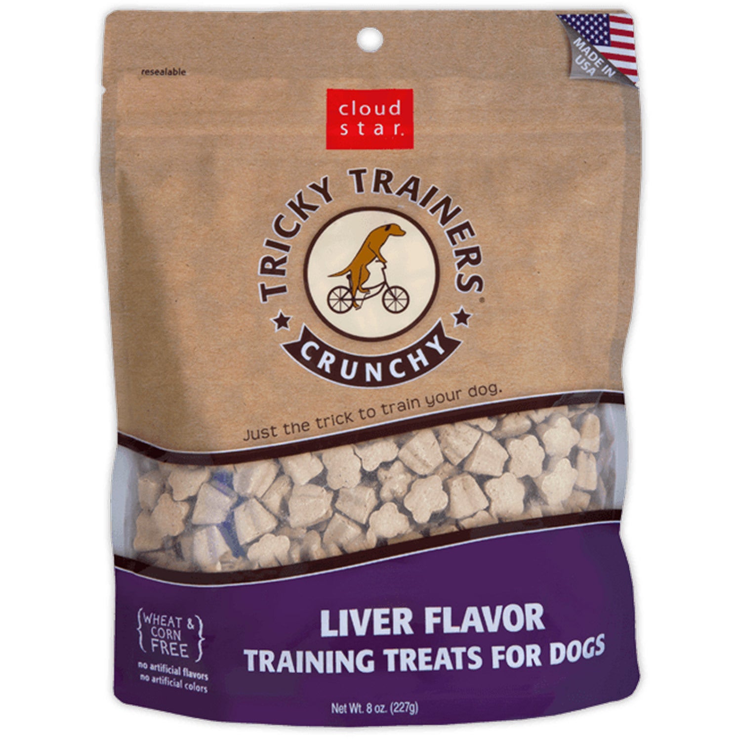 Tricky Trainers Crunchy Liver Flavor Dog Treat