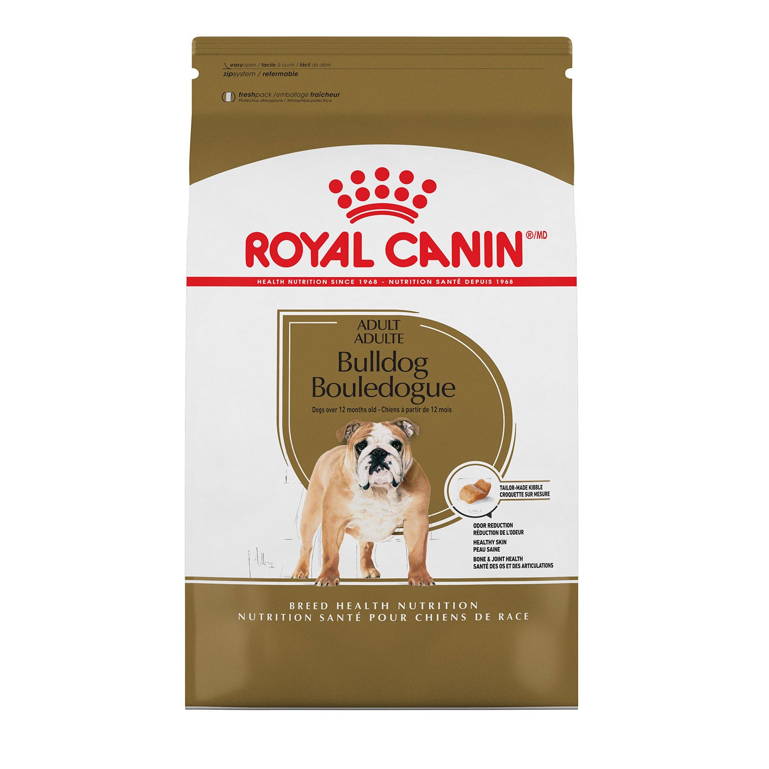 Royal Canin Breed Health Nutrition Bulldog Adult Dry Dog Food