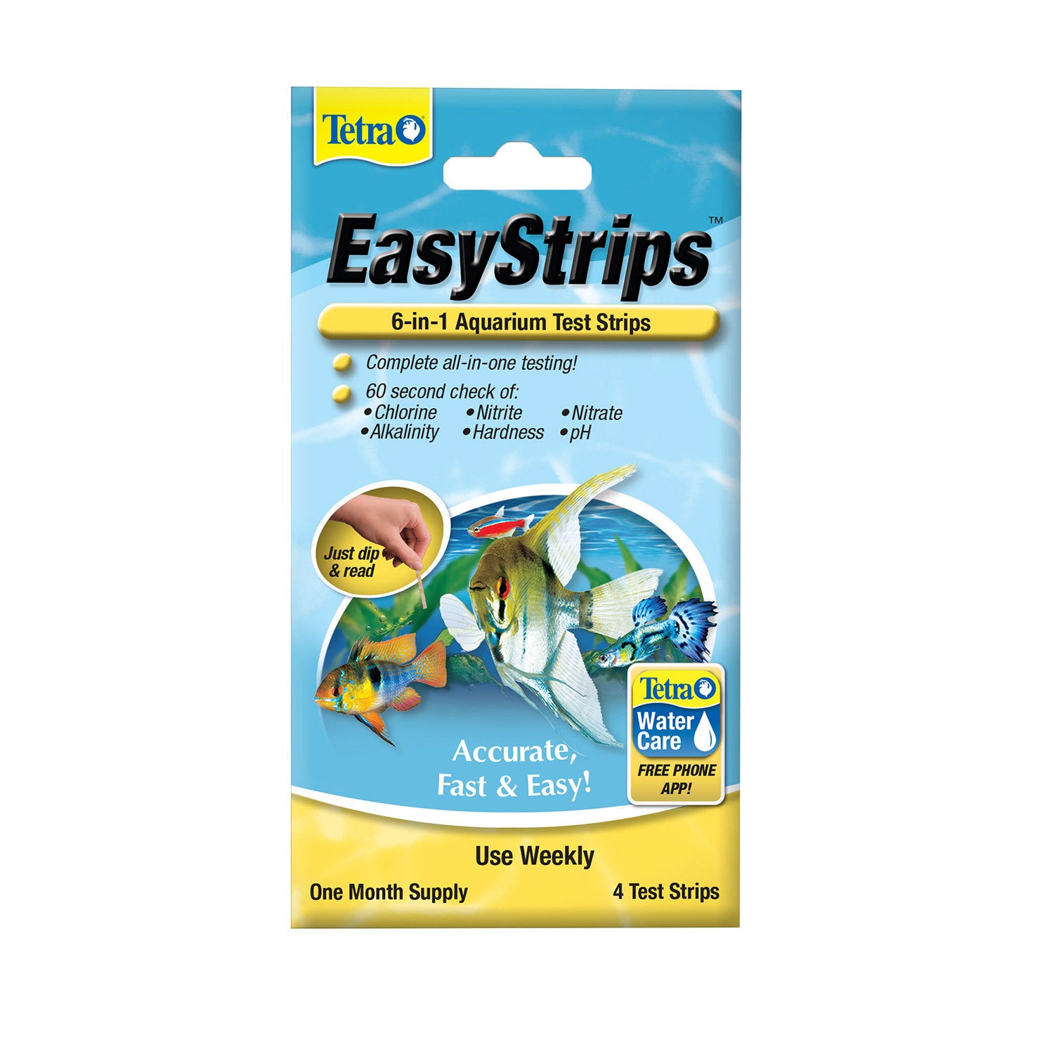 Tetra Easystrips 6-In-1 Aquarium Test Strips
