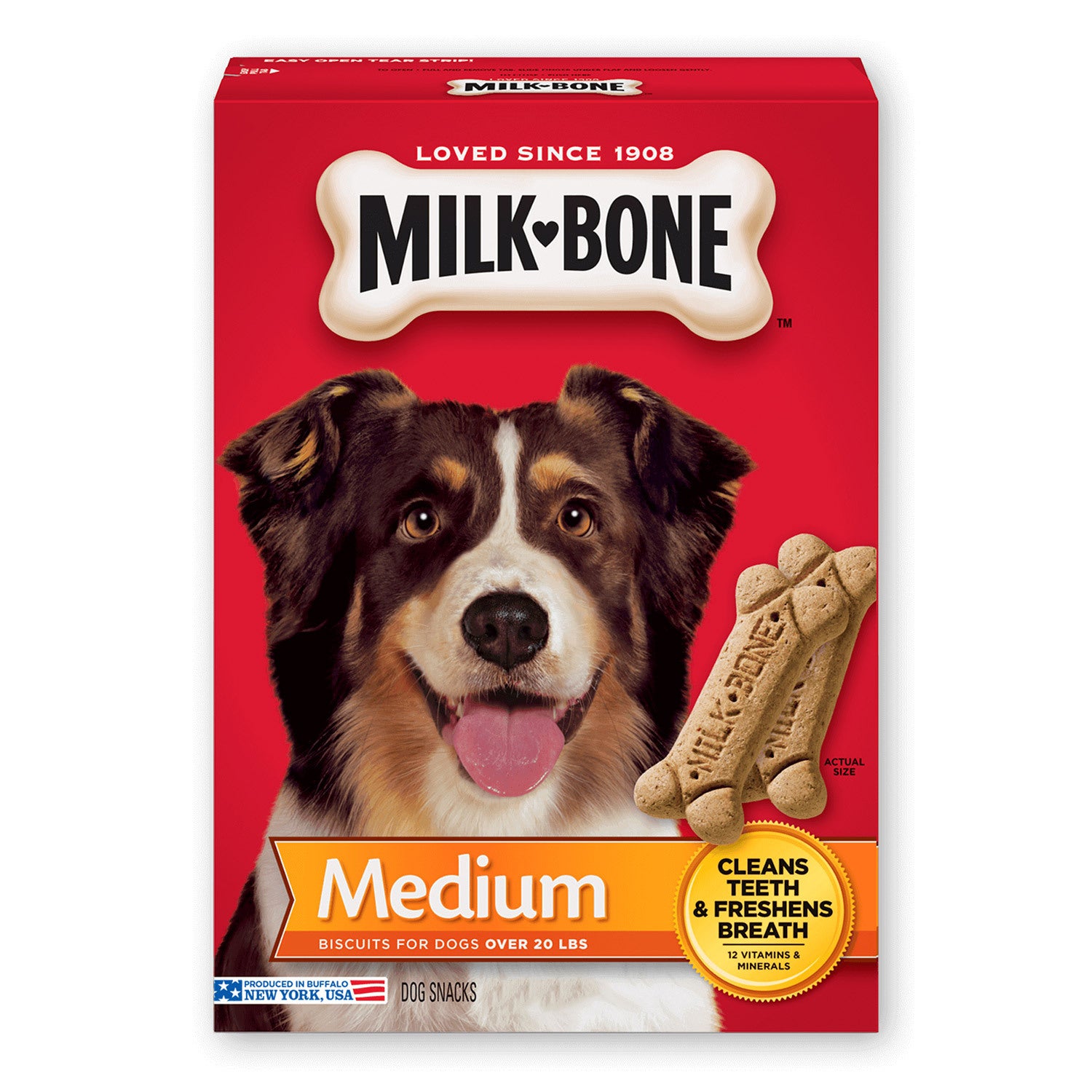 Milk-Bone Milk Bone Original Biscuit Medium Dog Treats, 10Lb