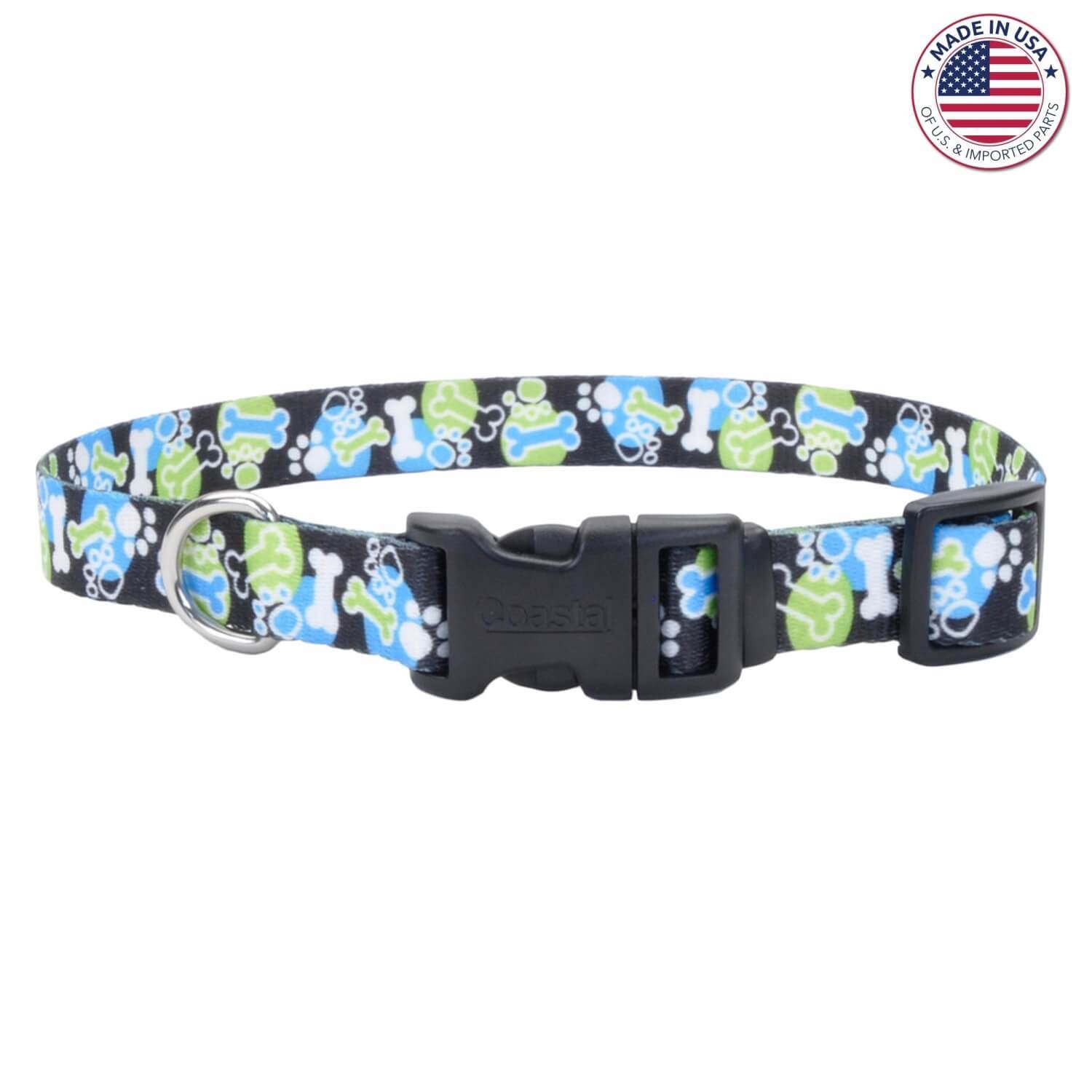 Coastal Pet Products Morris Animal Foundation Styles Adjustable Dog Collar - Outreach, 3/8X8-12