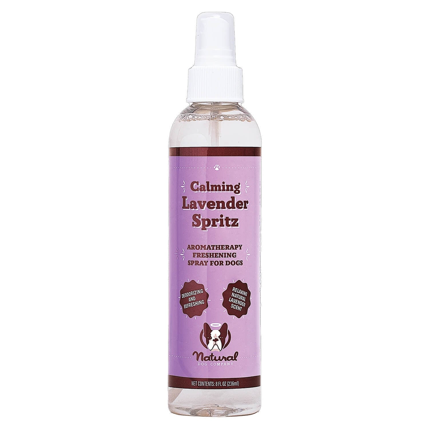 Natural Dog Company Calming Lavender Spritz Aromatherapy Freshening Spray For Dogs