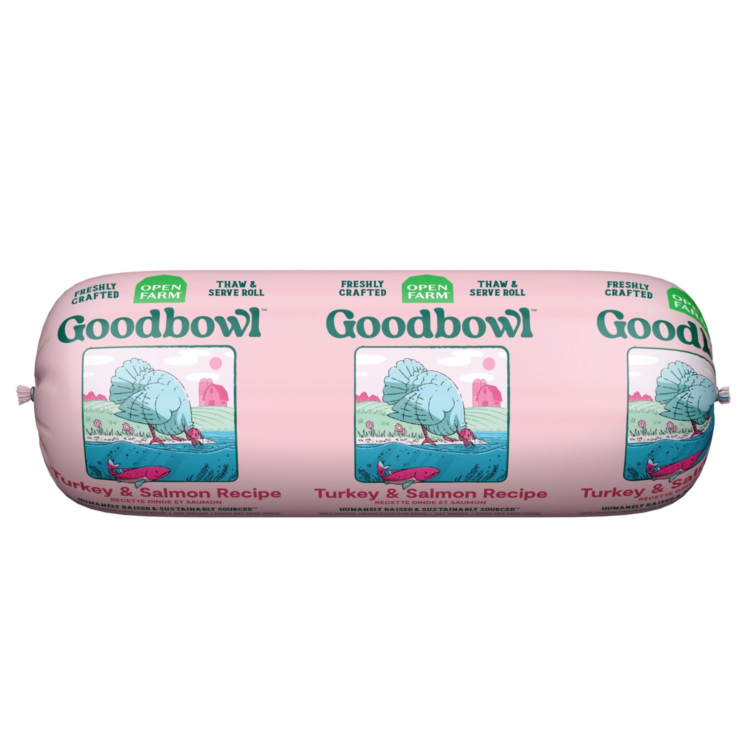 Open Farm Goodbowl Turkey & Salmon Recipe Frozen Dog Food
