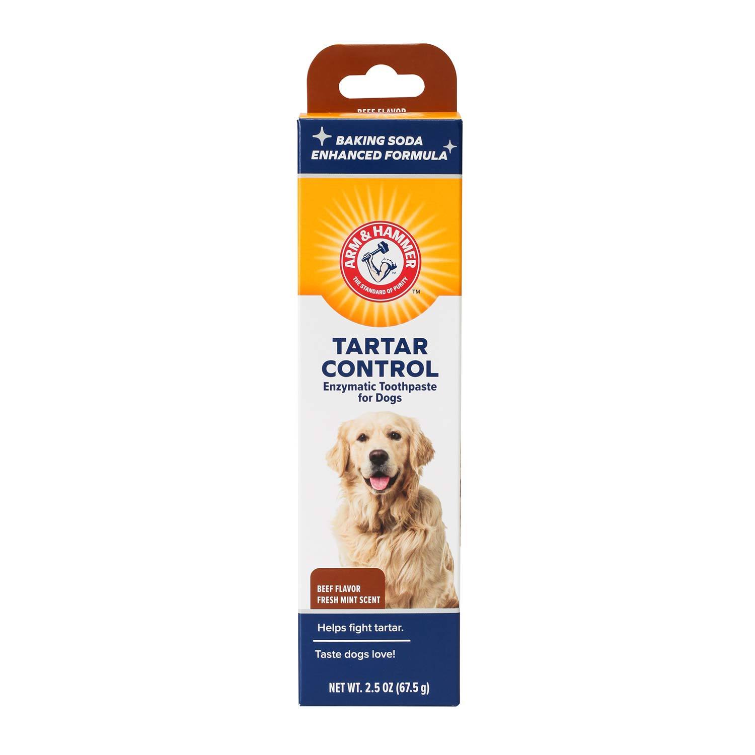 Arm & Hammer Tartar Control Enzymatic Toothpaste For Dogs - Beef Flavor