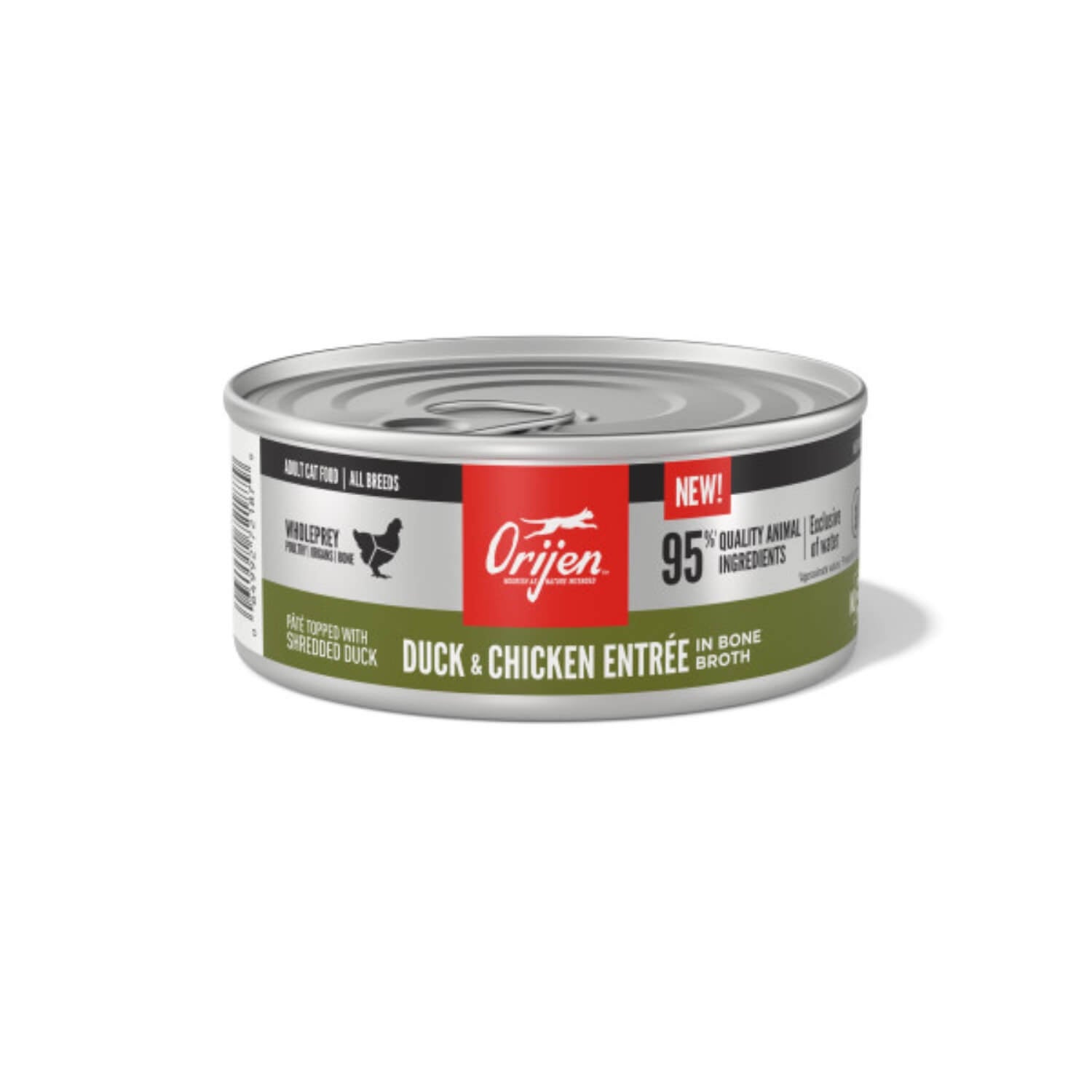 Orijen Duck And Chicken Entree In Bone Broth Wet Cat Food