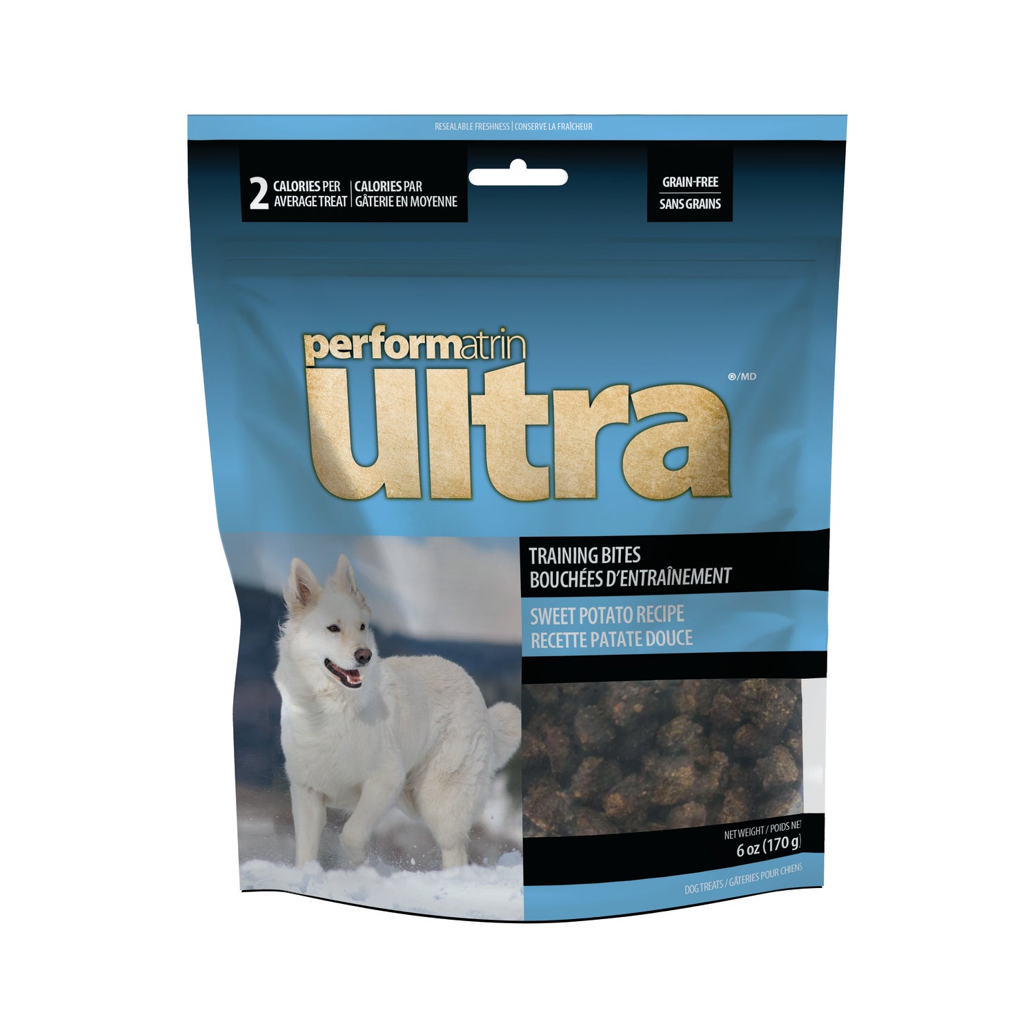 Performatrin Ultra Training Bites Soft & Chewy Dog Treats, Sweet Potato Recipe, 6-Oz Bag