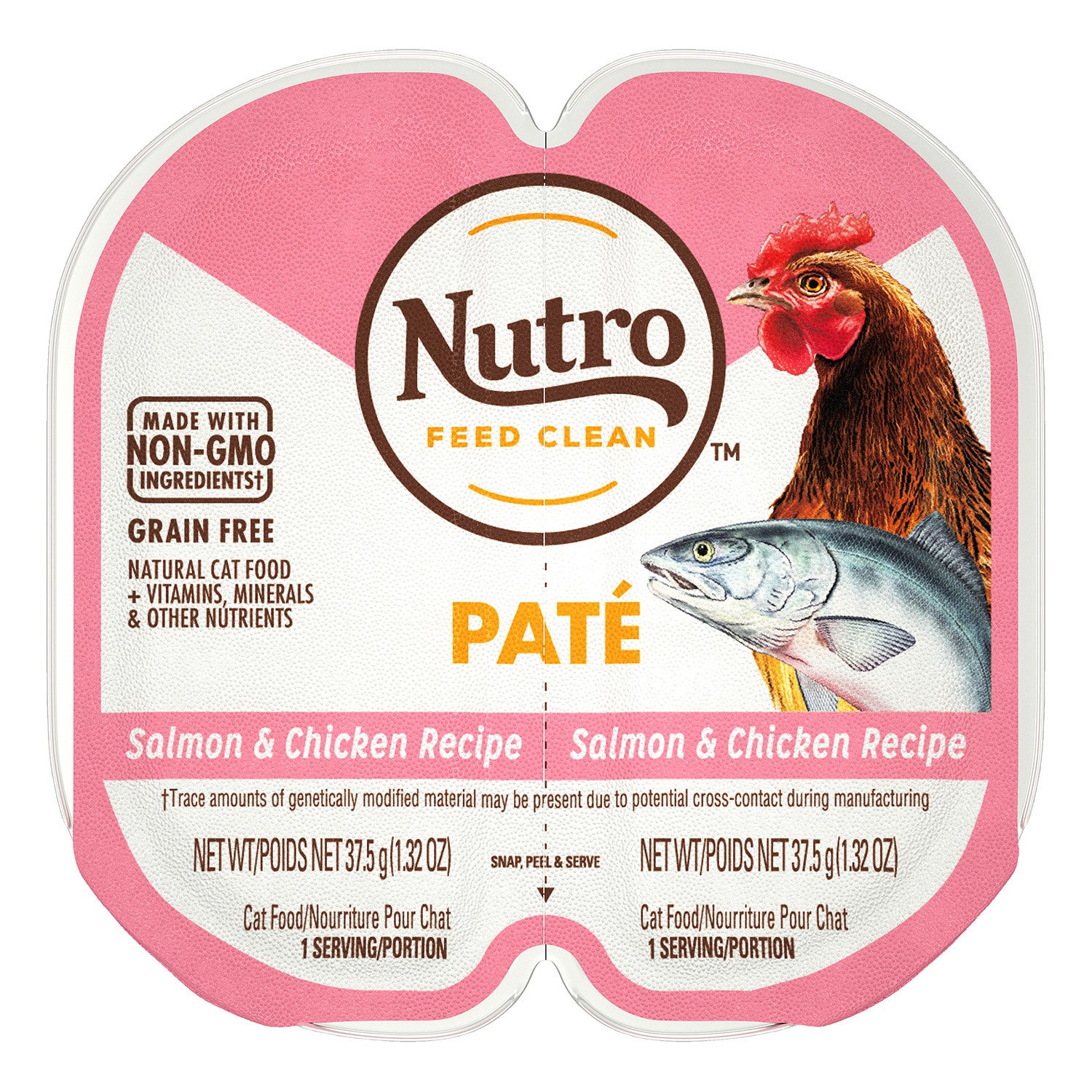 Nutro Perfect Portions Salmon & Chicken Recipe Pate Cat Food